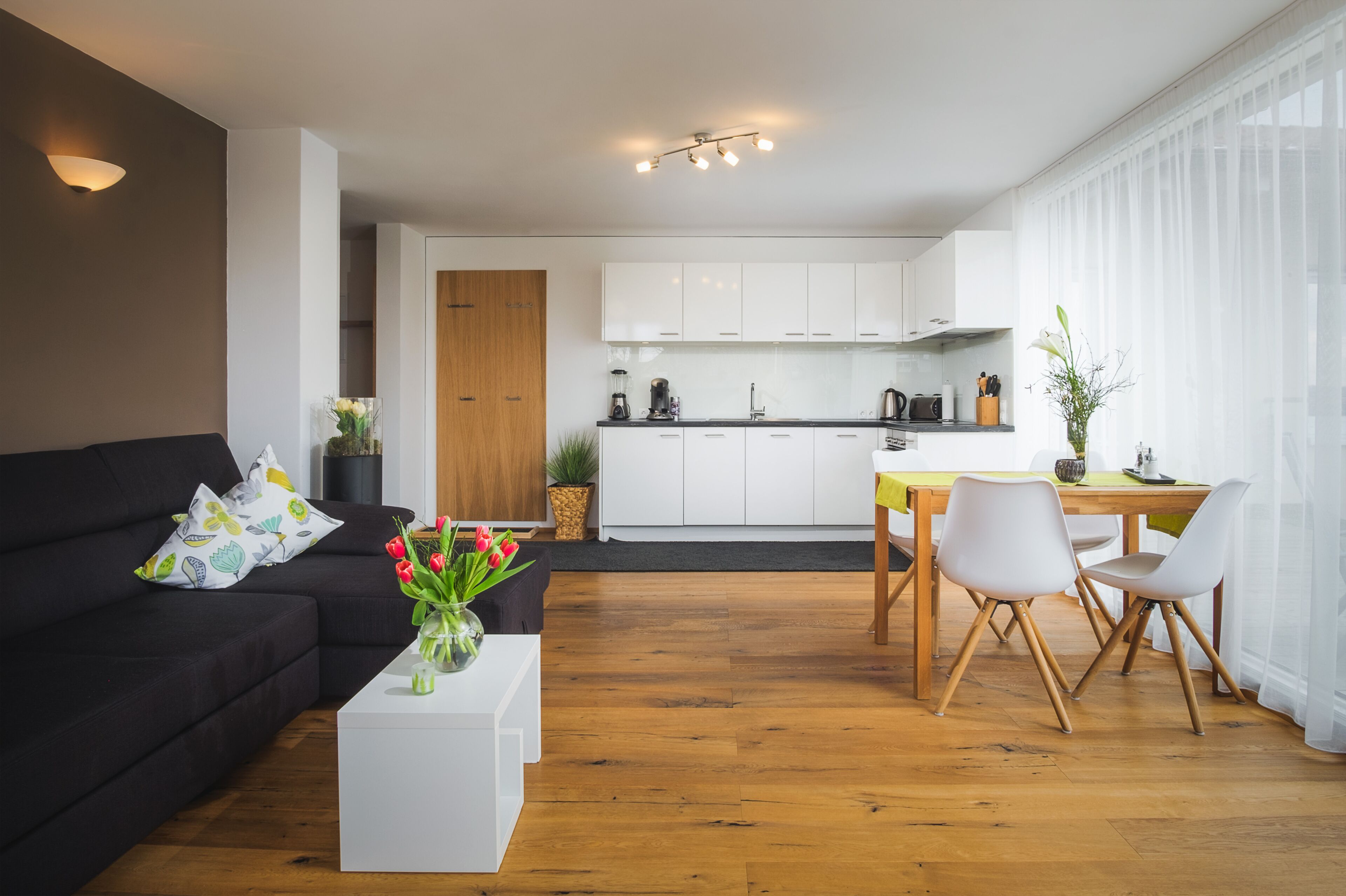 Exclusive 2 room apartment with balcony and lake view, 55m², near the lake