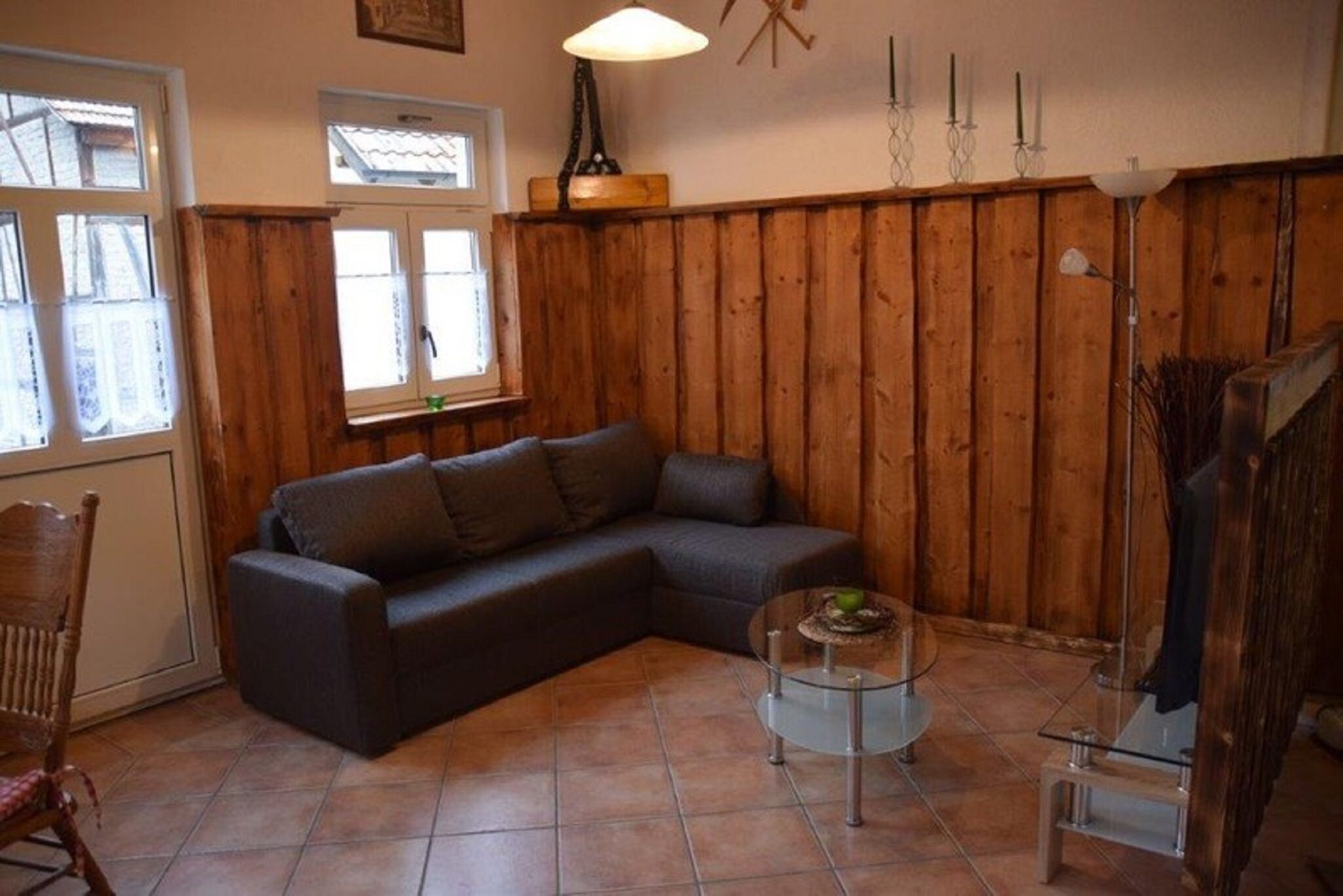 Ferienhaus mit Kaminofen