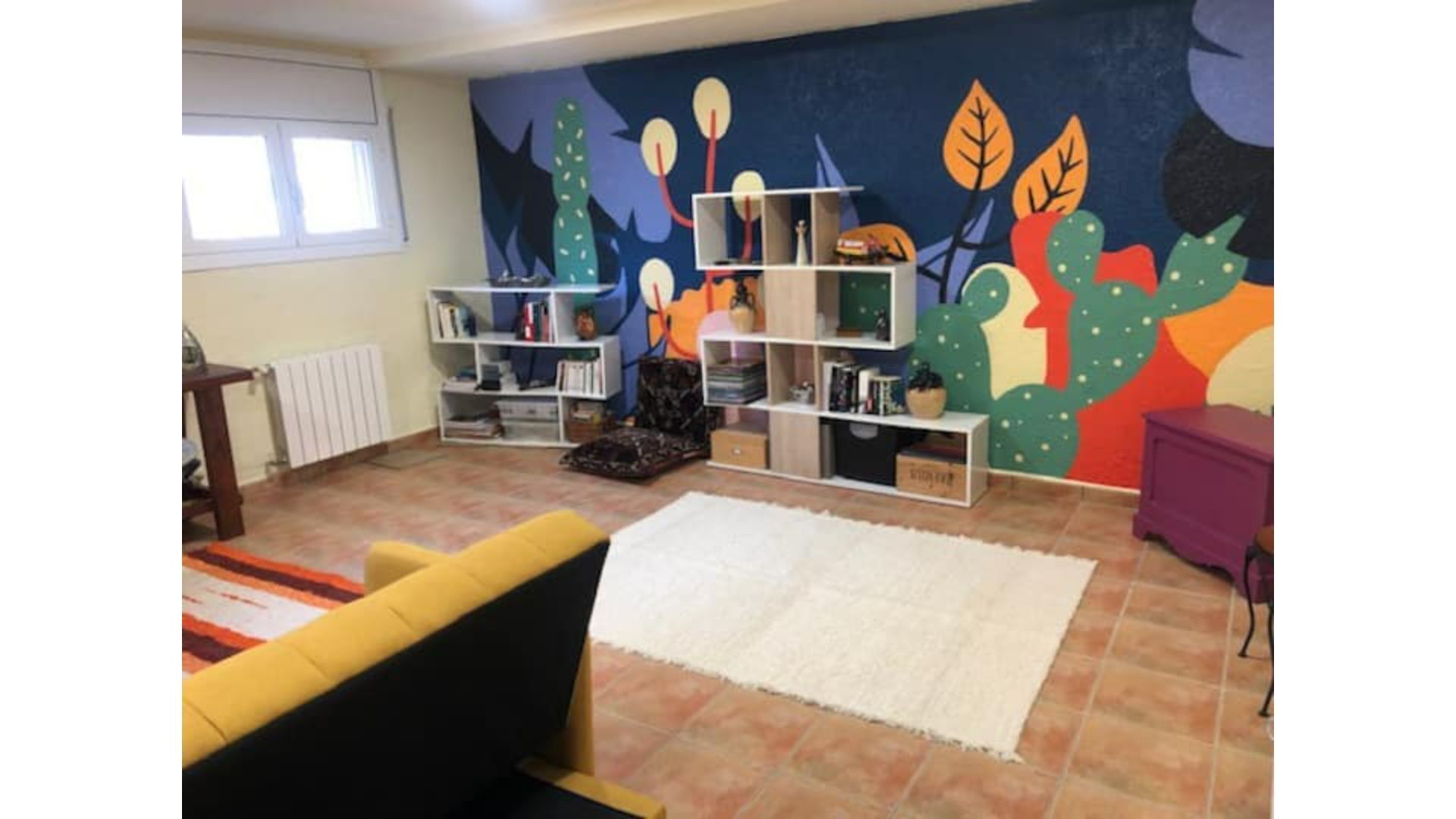 Independent accommodation surrounded by nature