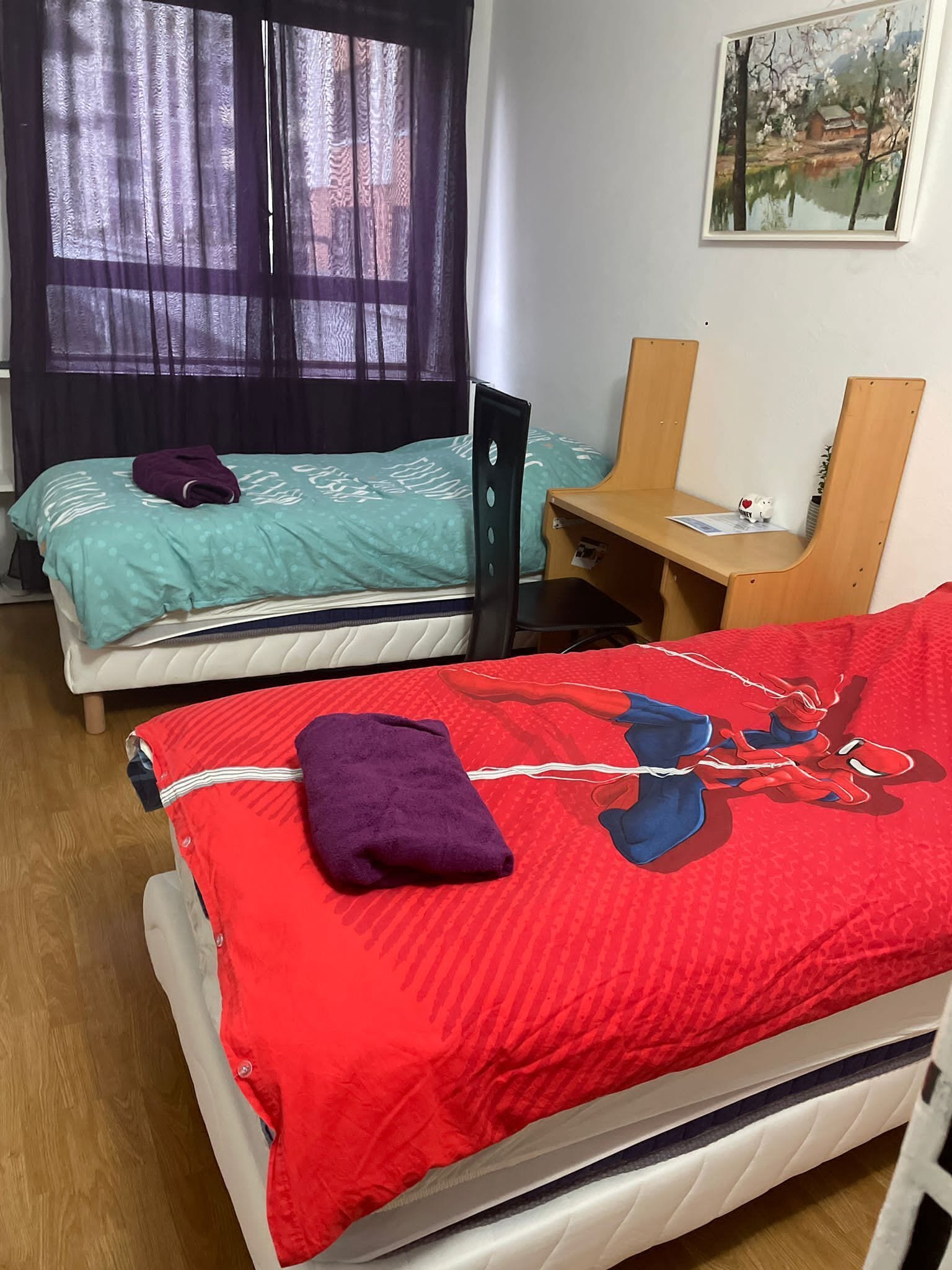 beautiful room in the center of Paris