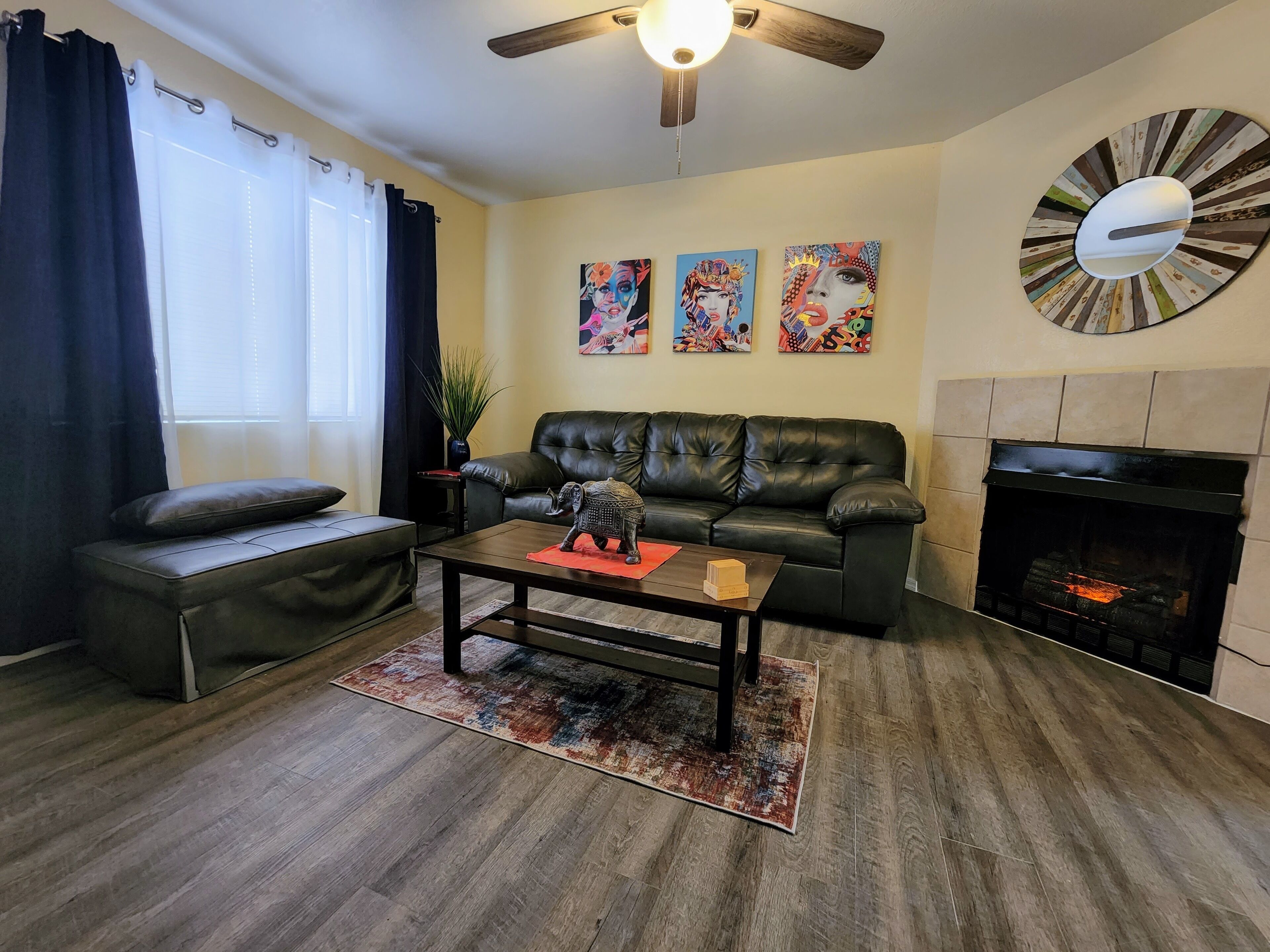 Central, Clean&Comfy|AC|King Bed|<2 mi TMC|Pet Ok