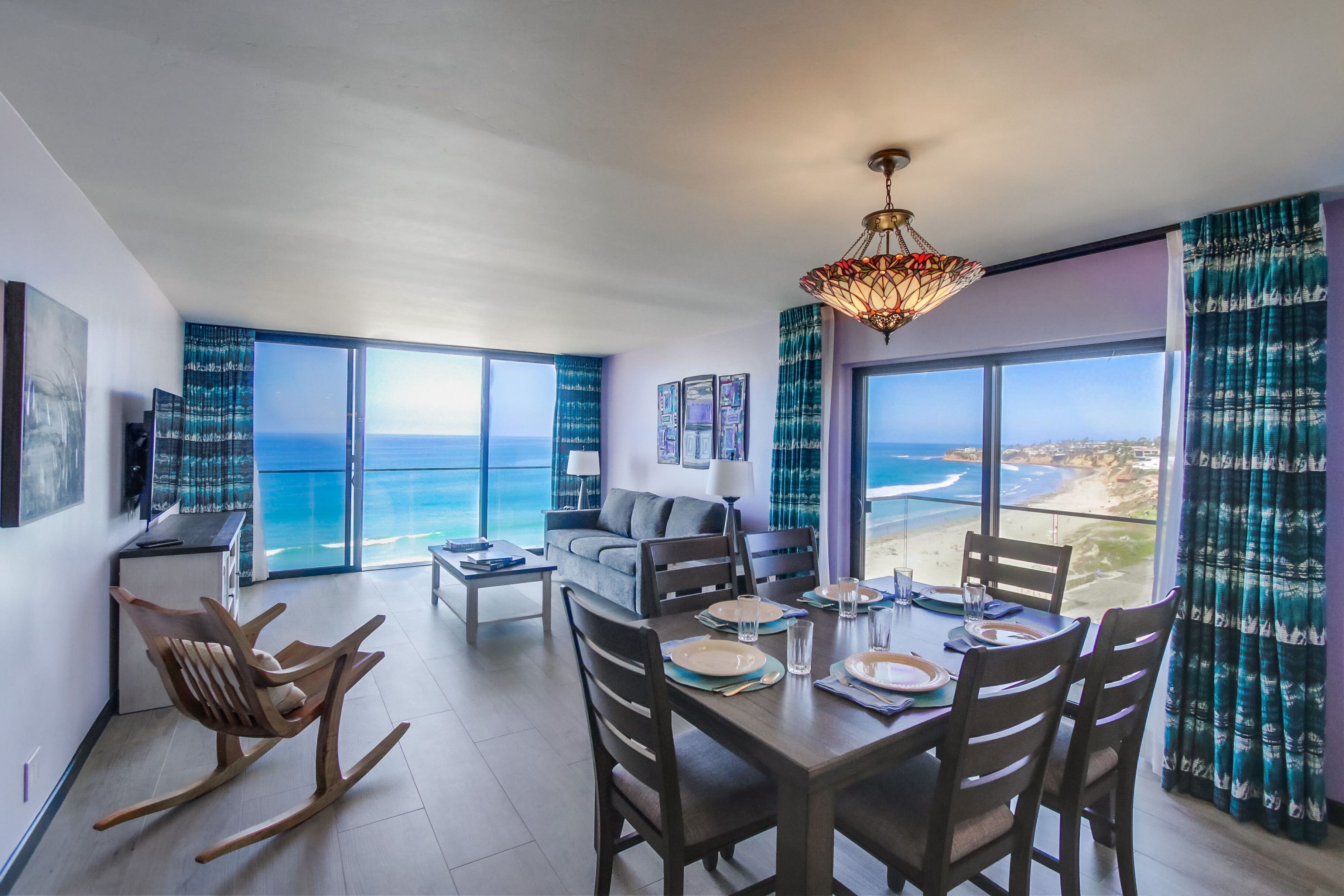 New - "Views for Miles" from 6th floor, oceanfront, corner condo & parking spot!