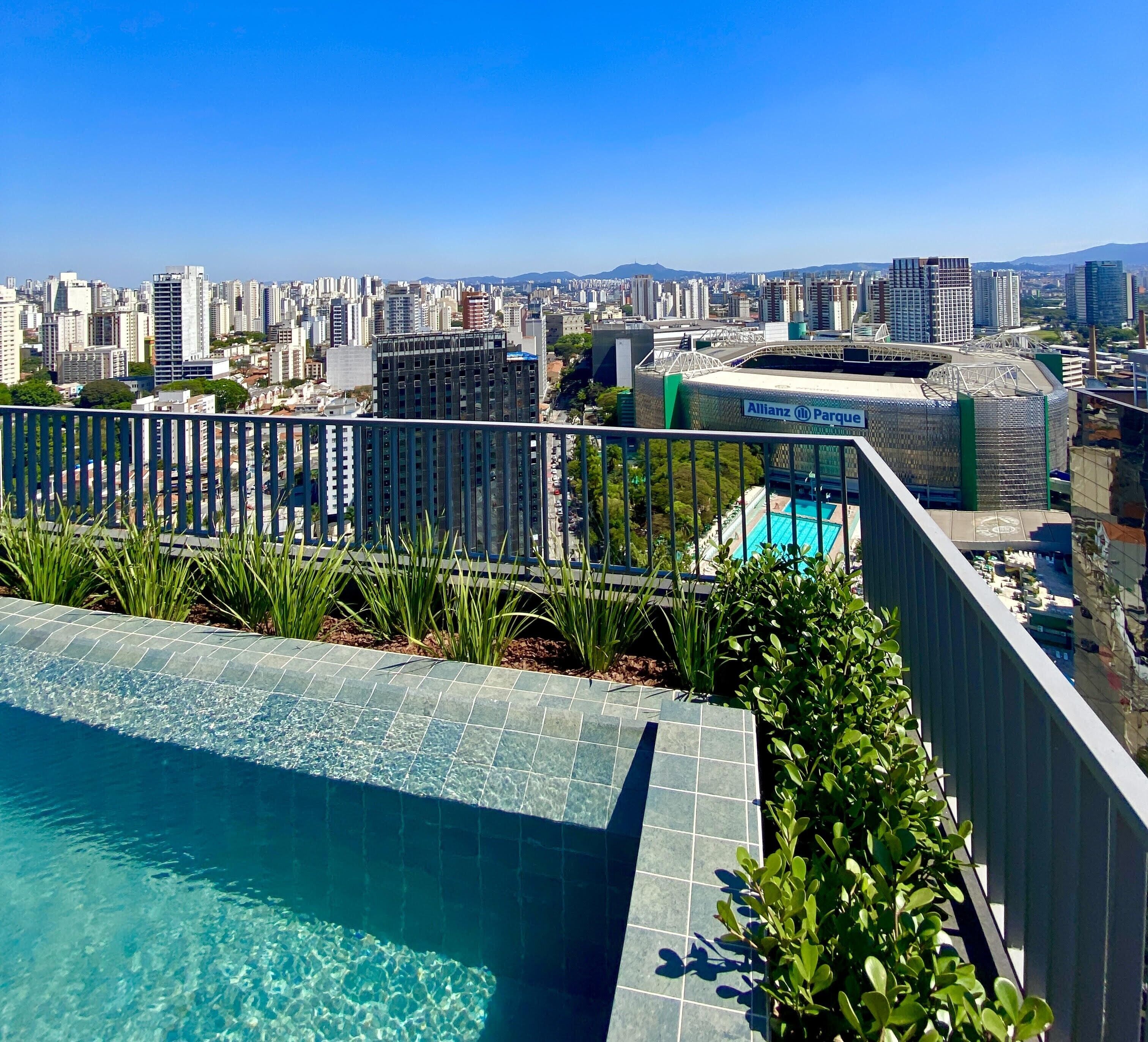 Modern studio 5min walk from Allianz Parque