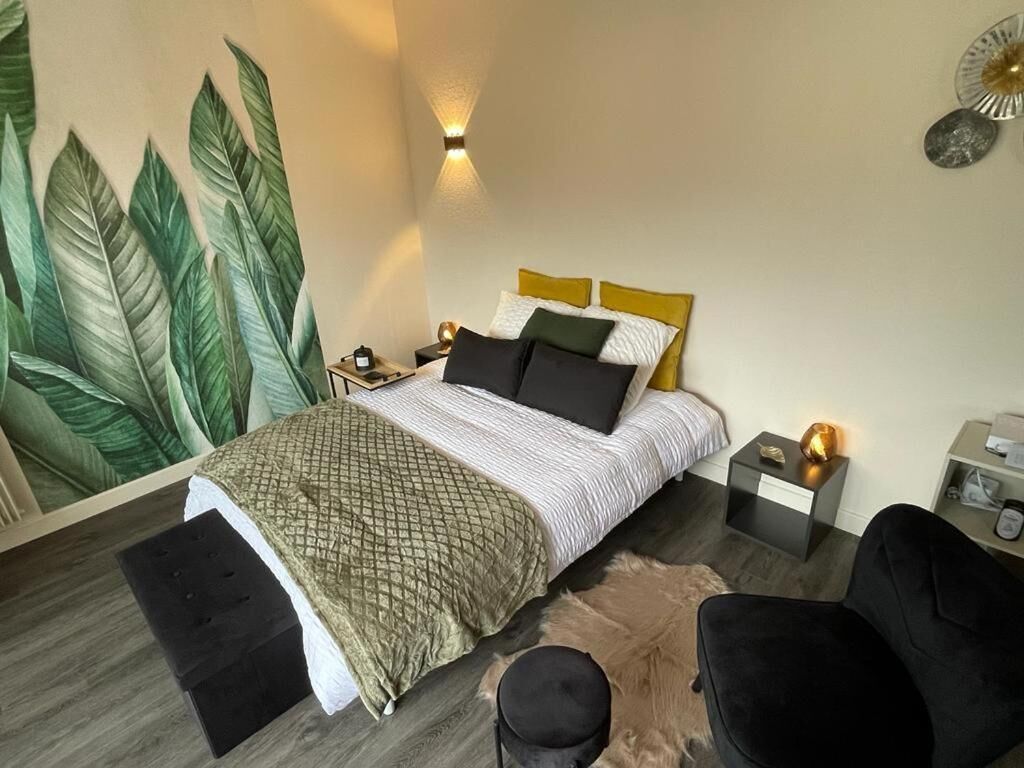 "sangha" Studio Cosy Avec Balcon et Parking Privé