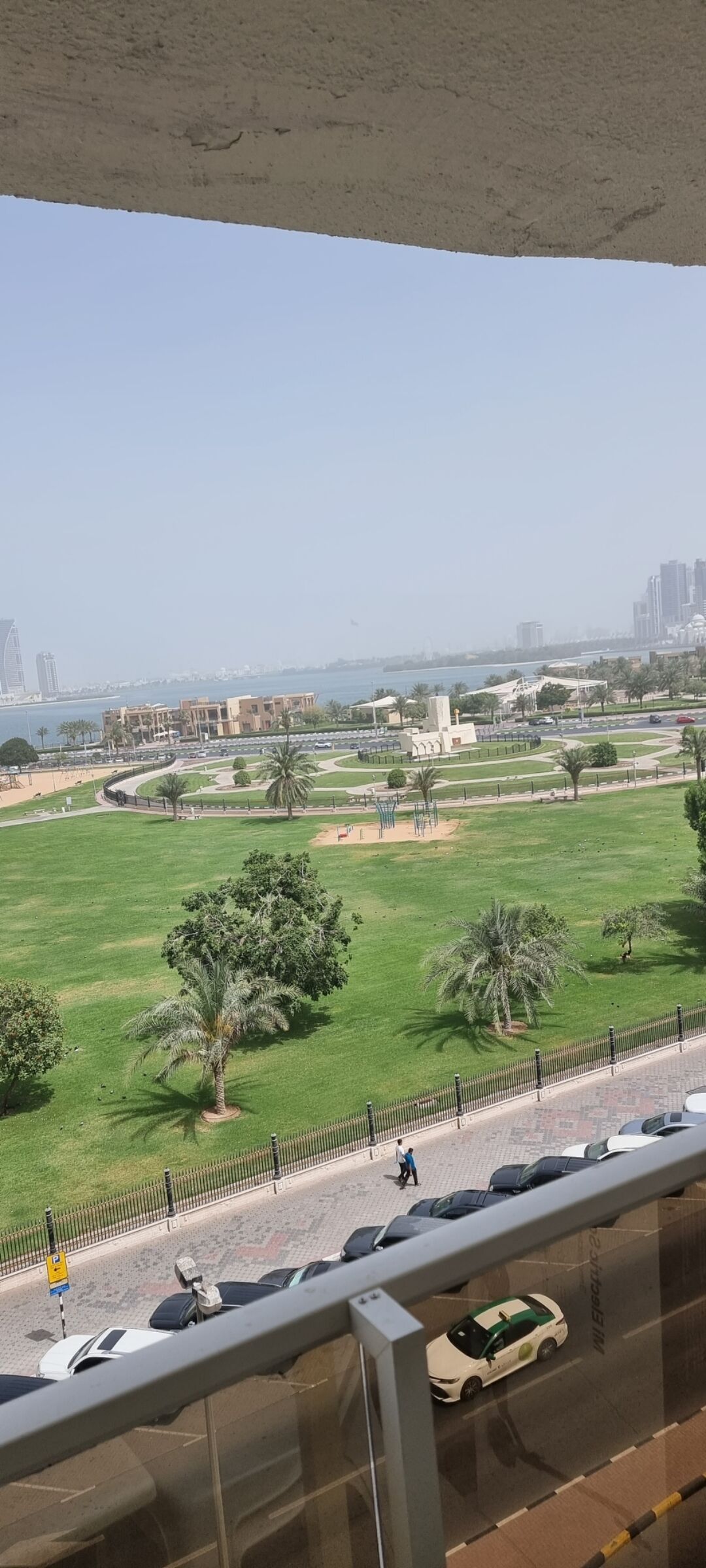 Private and amazing Balcony view in the heart of Sharjah