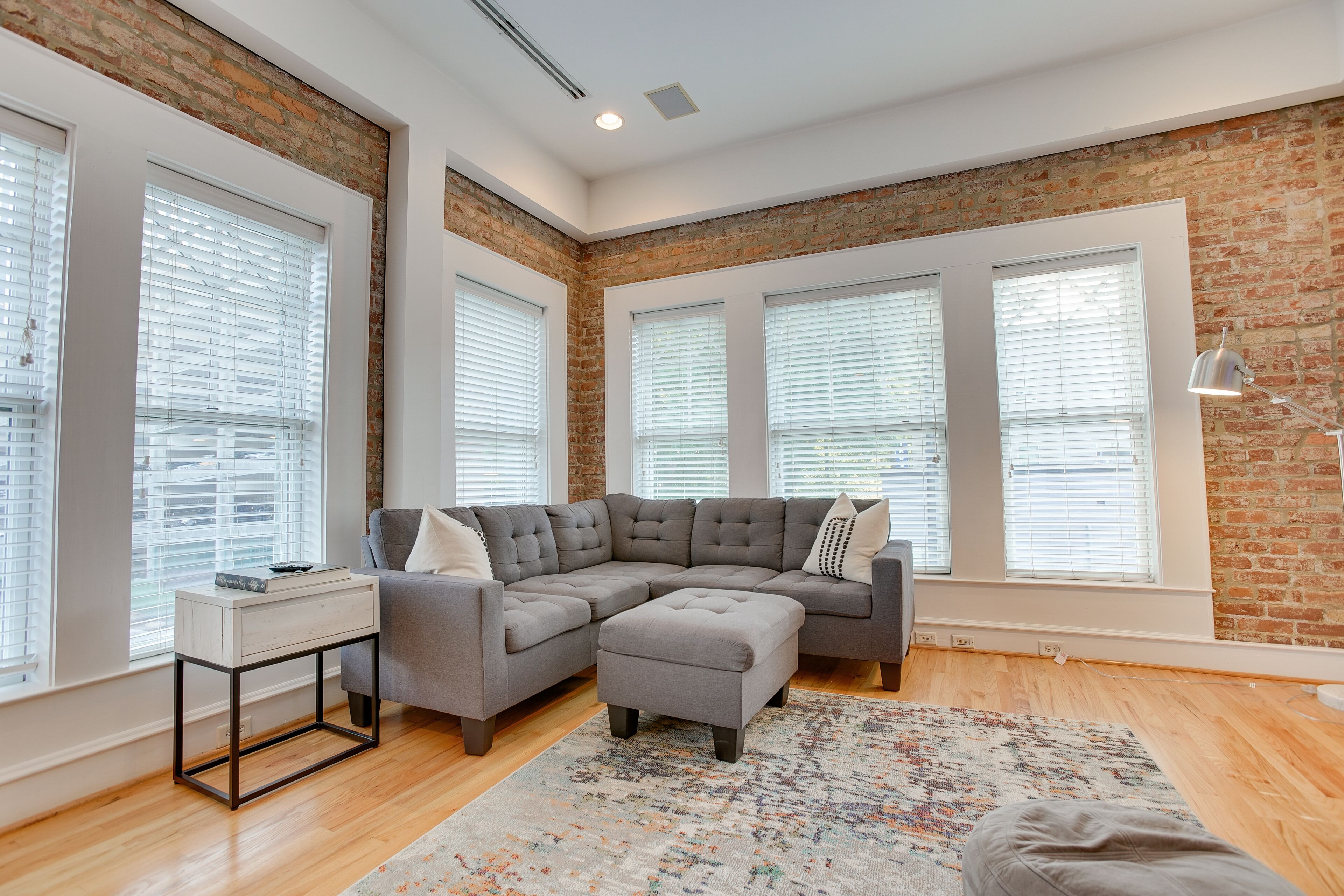 Red Door Apartment 2.0 | Heart Of Downtown Greenville | Lovesac Bean Bag!