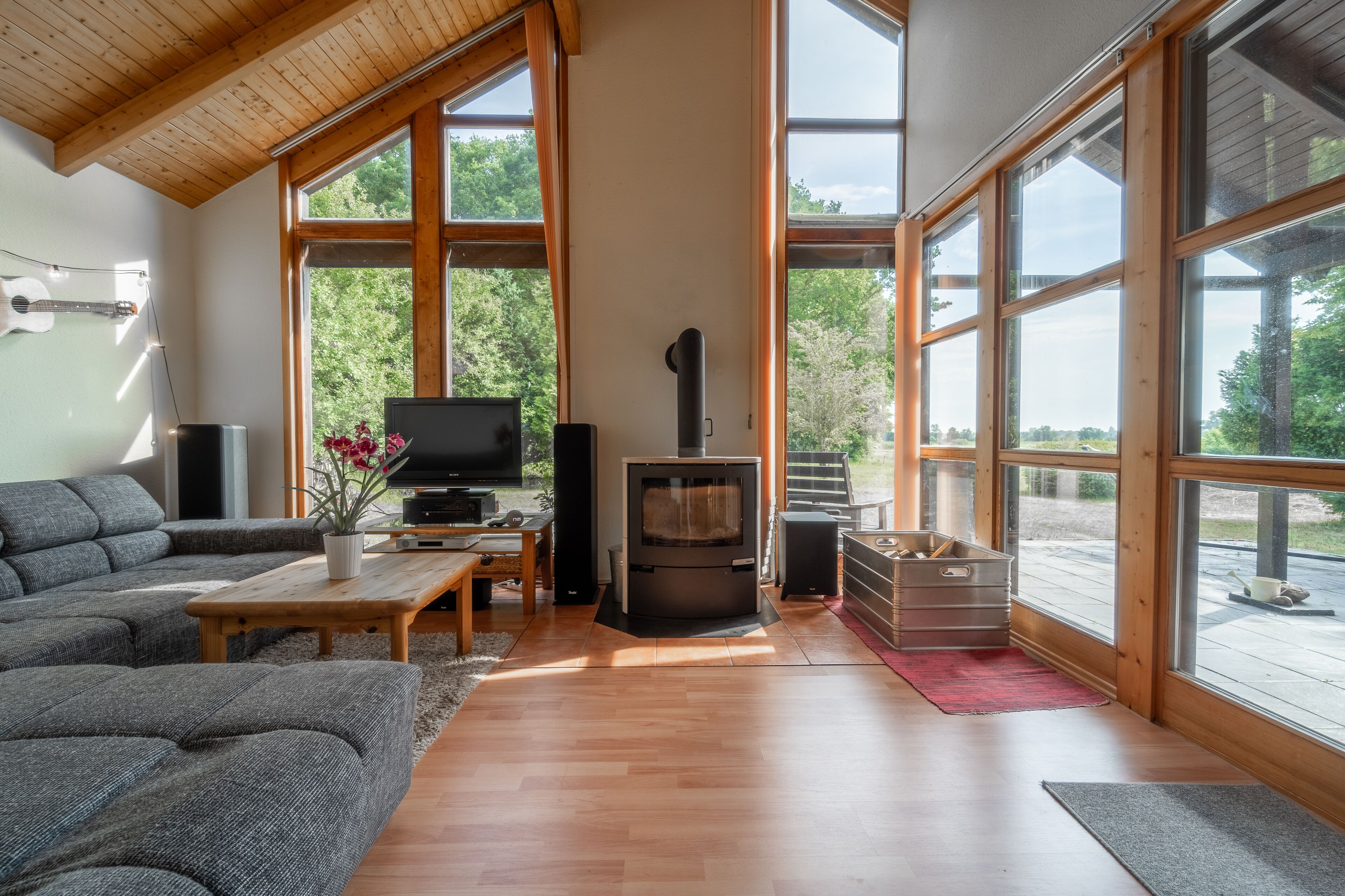 Cozy lodge on the Eider :) with 90 square meters