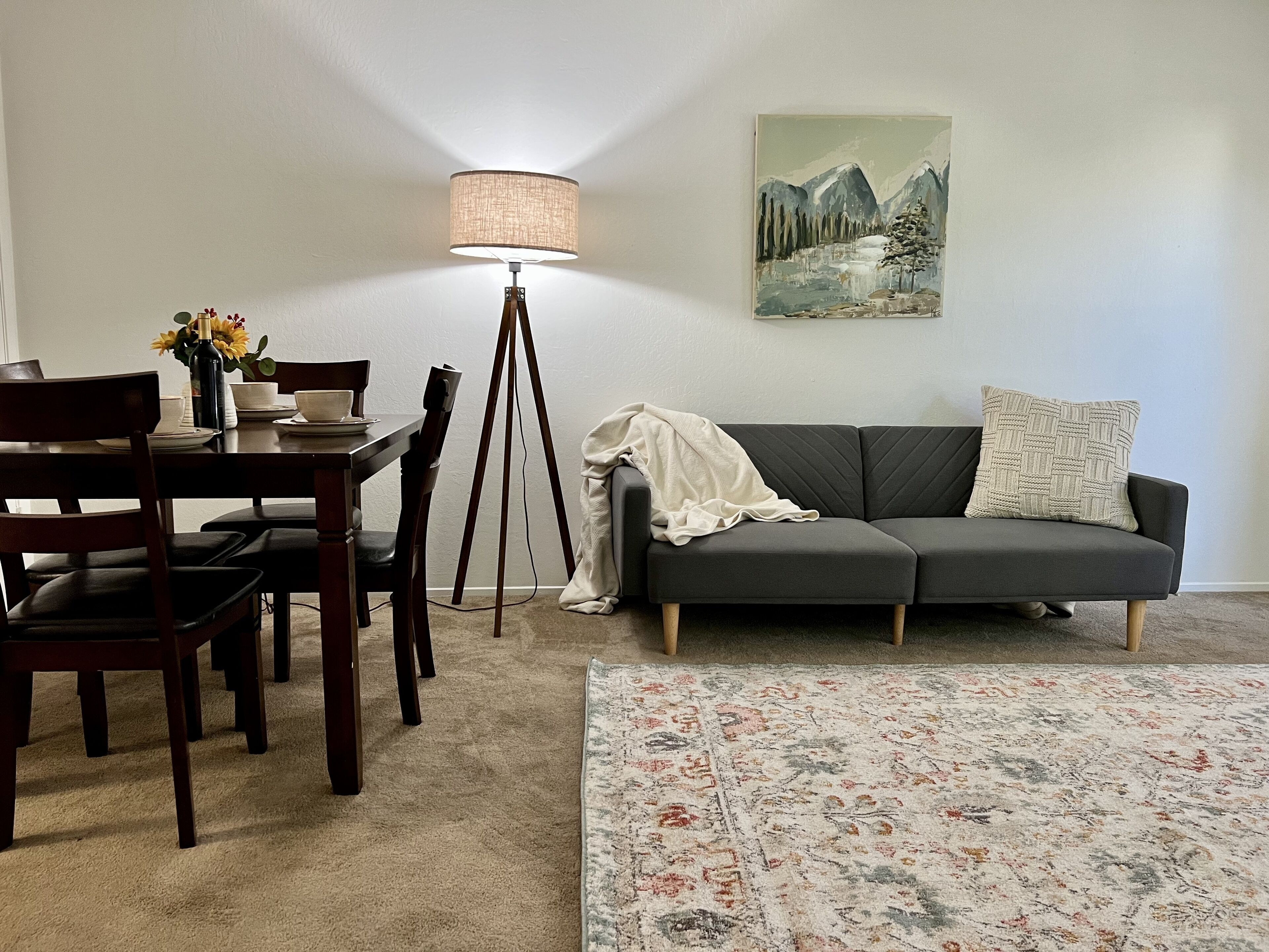 Spacious Downtown Burlingame Apt. with Driveway Parking & Private Patio 1/1