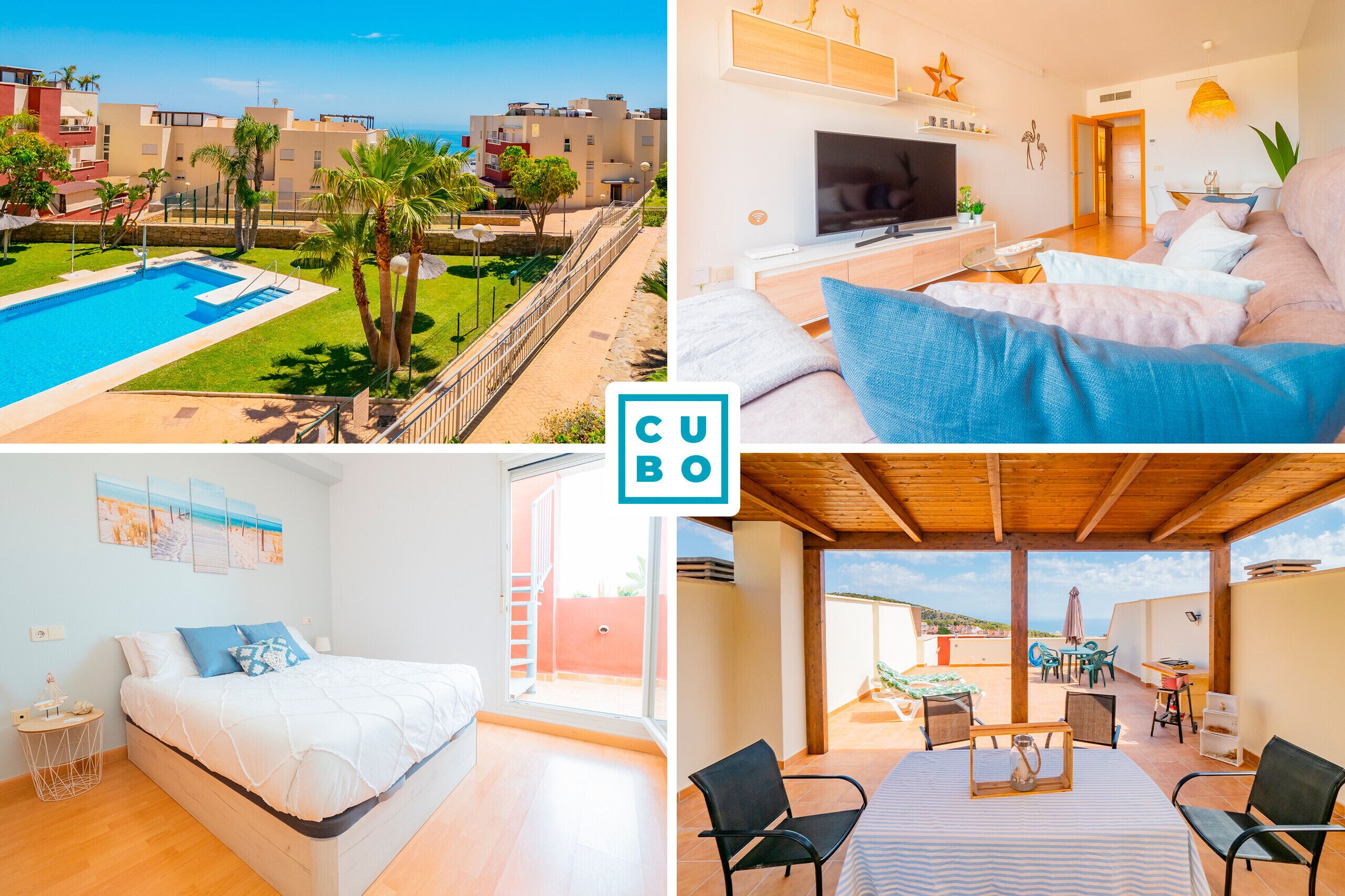 Cubo's Atico Benalvistas Urban Love & 2 parking / views  / air conditioning / free wifi