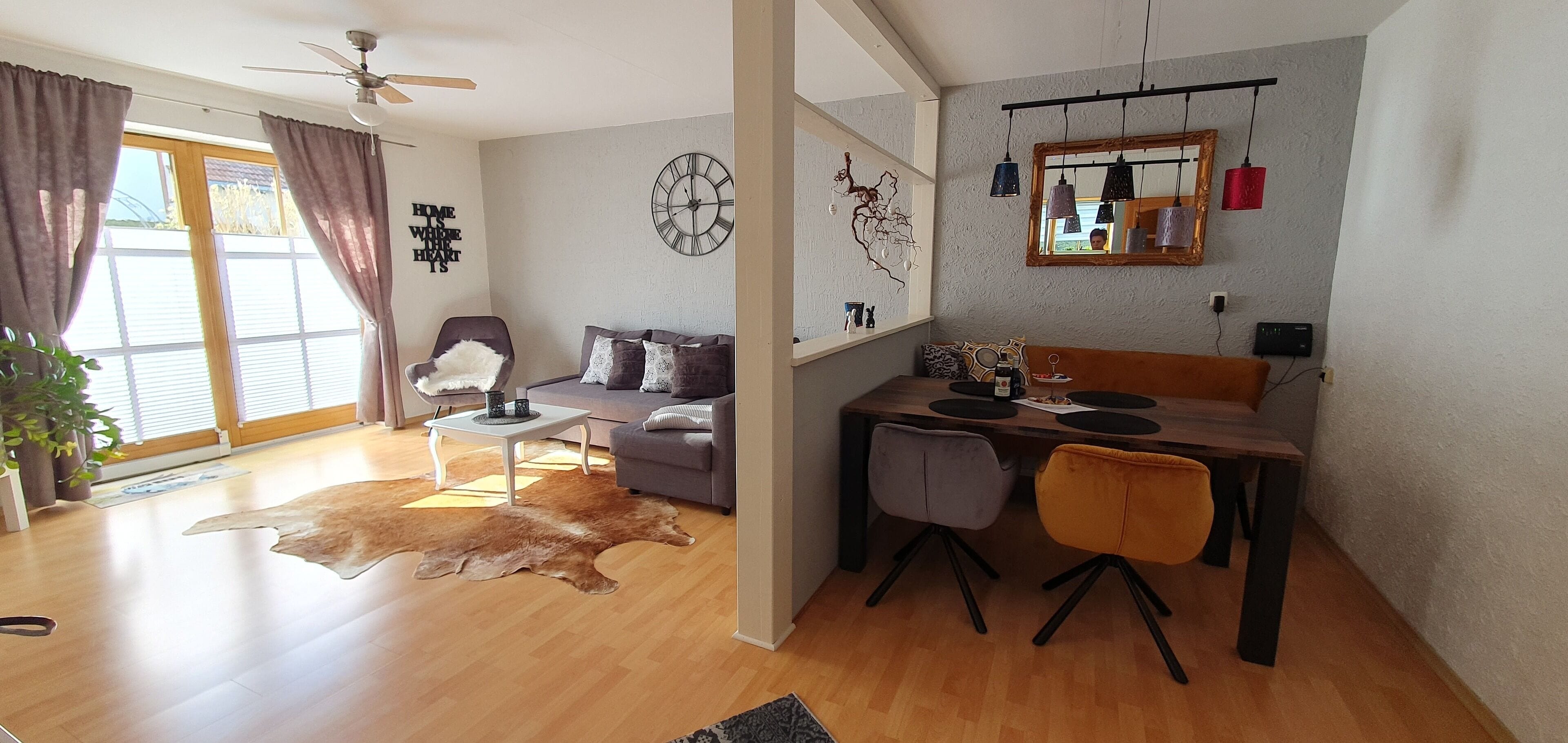 Quiet rural apartment with short trips to the mountains