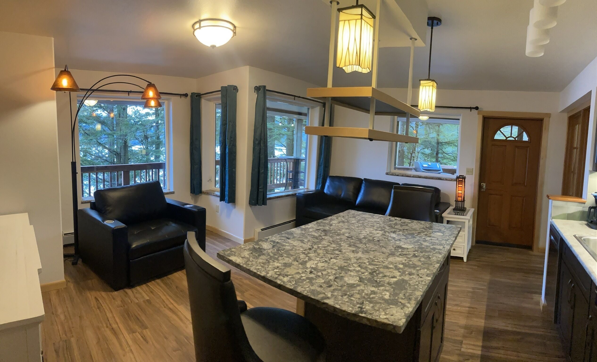 Brand new, opened April 2023, water view, eagle view, covered deck.