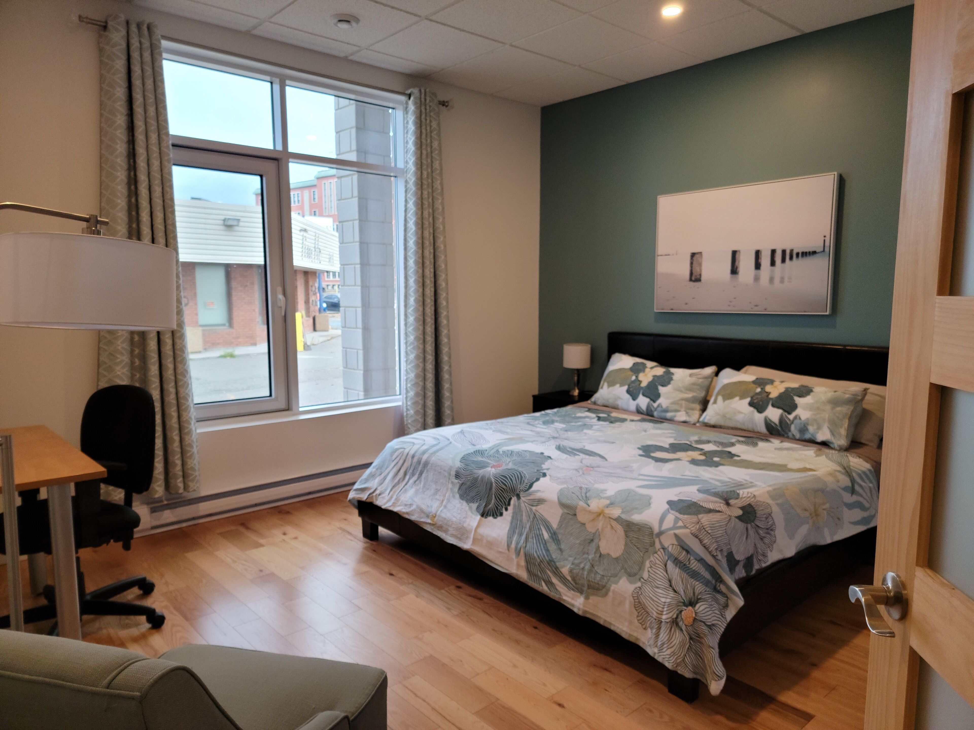 The 101 is a luxury condo in the heart of downtown. It is located near the river