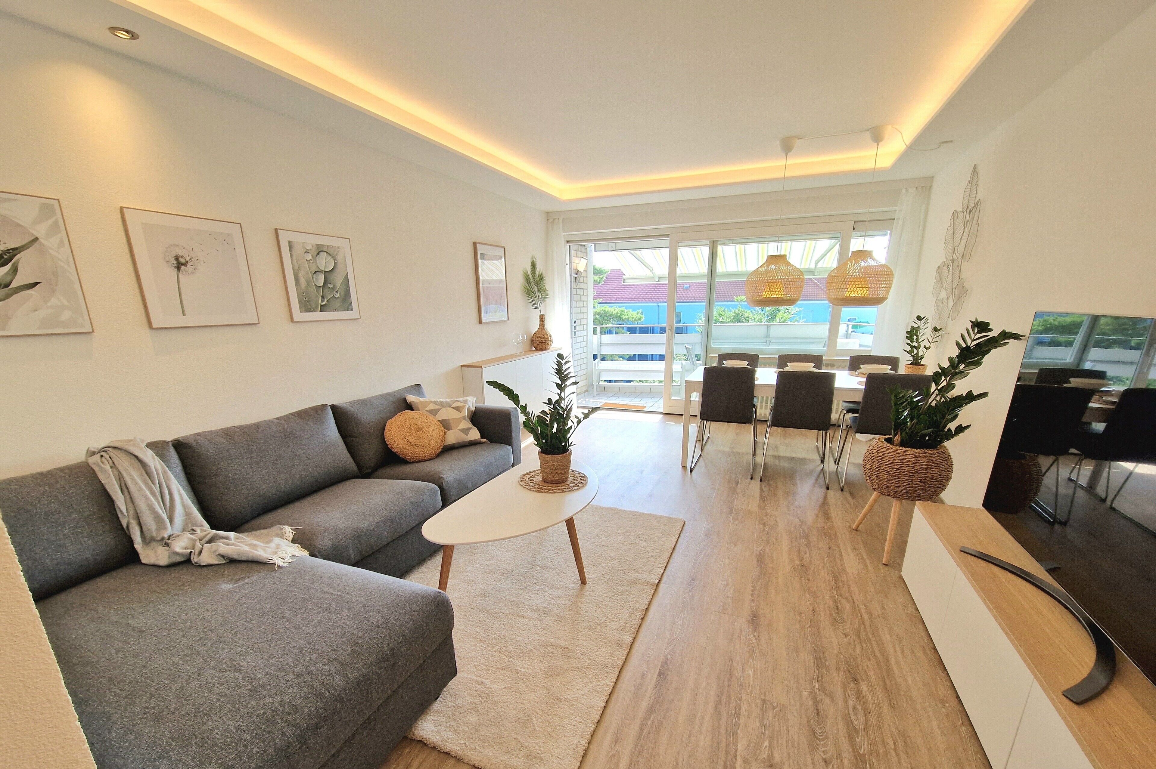 A touch of luxury in 3 rooms with balconies