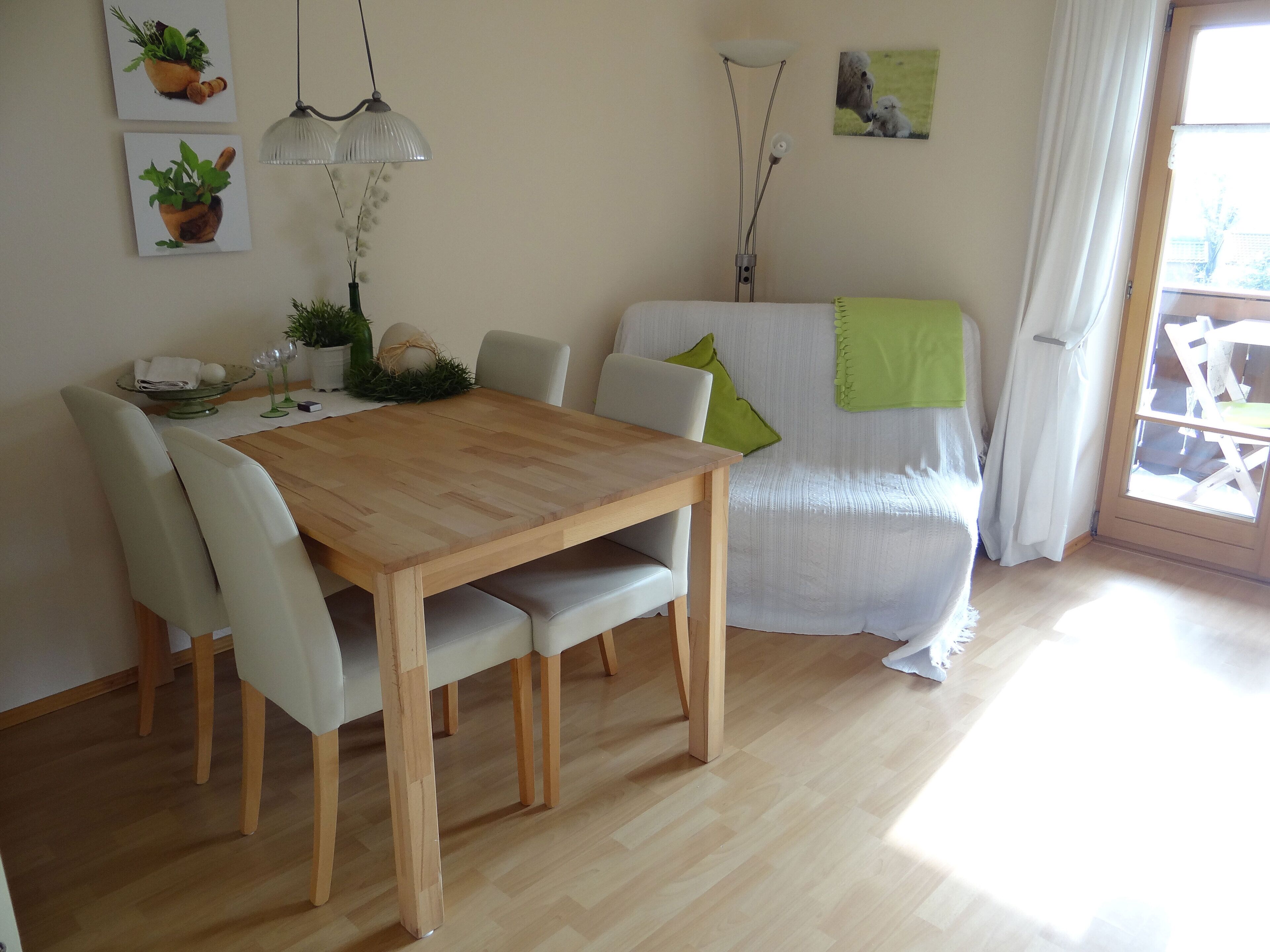 Ferienwohnung bis 2 Personen, 40 qm, OG mit Balkon