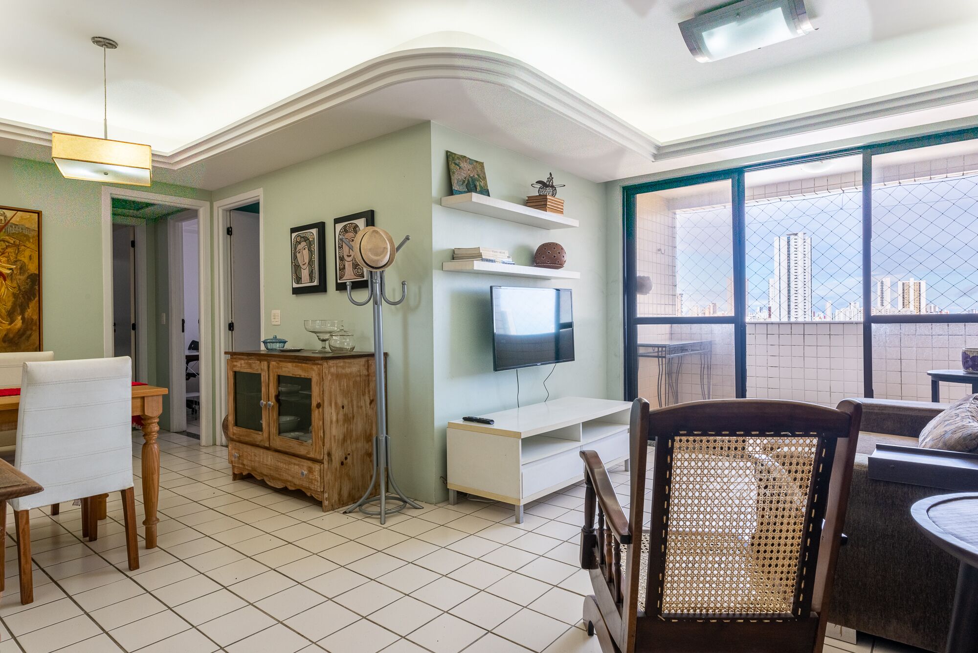 CAP1301 Excellent flat in the green heart of the Casa Forte neighborhood