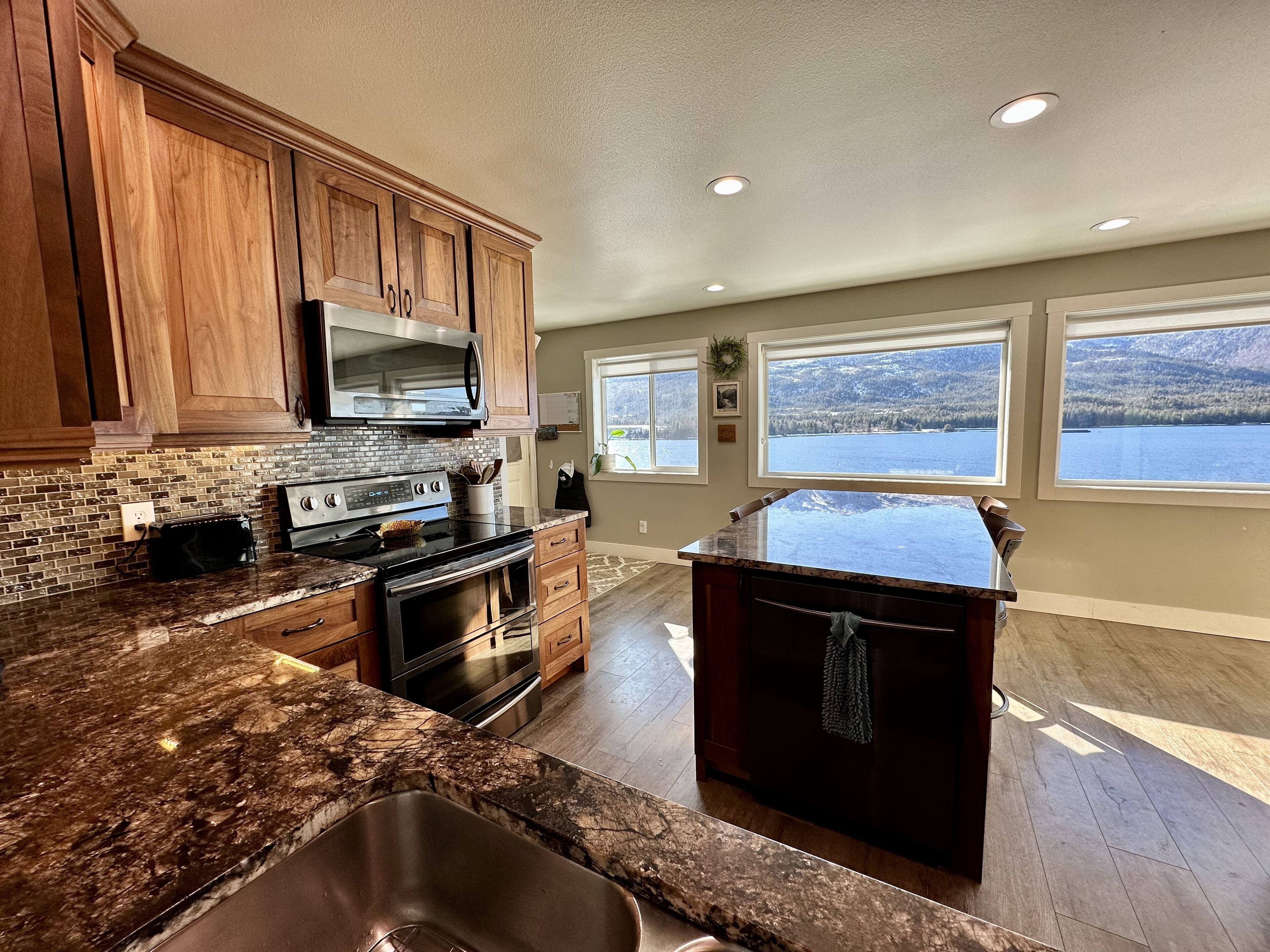 Picture Perfect on the Water with large deck for spotting whales, eagles & more!