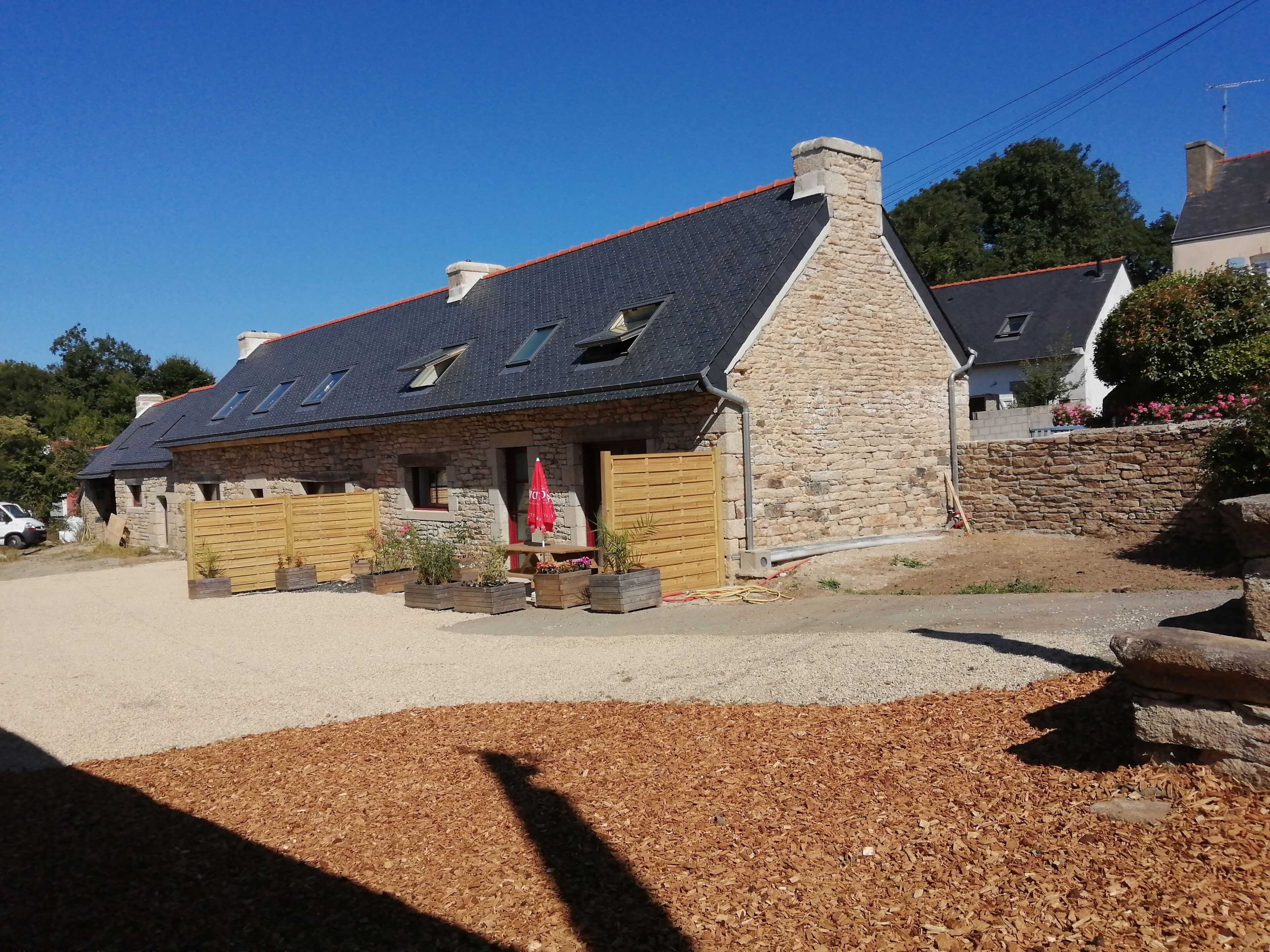 Cozy cottage in an old farmhouse