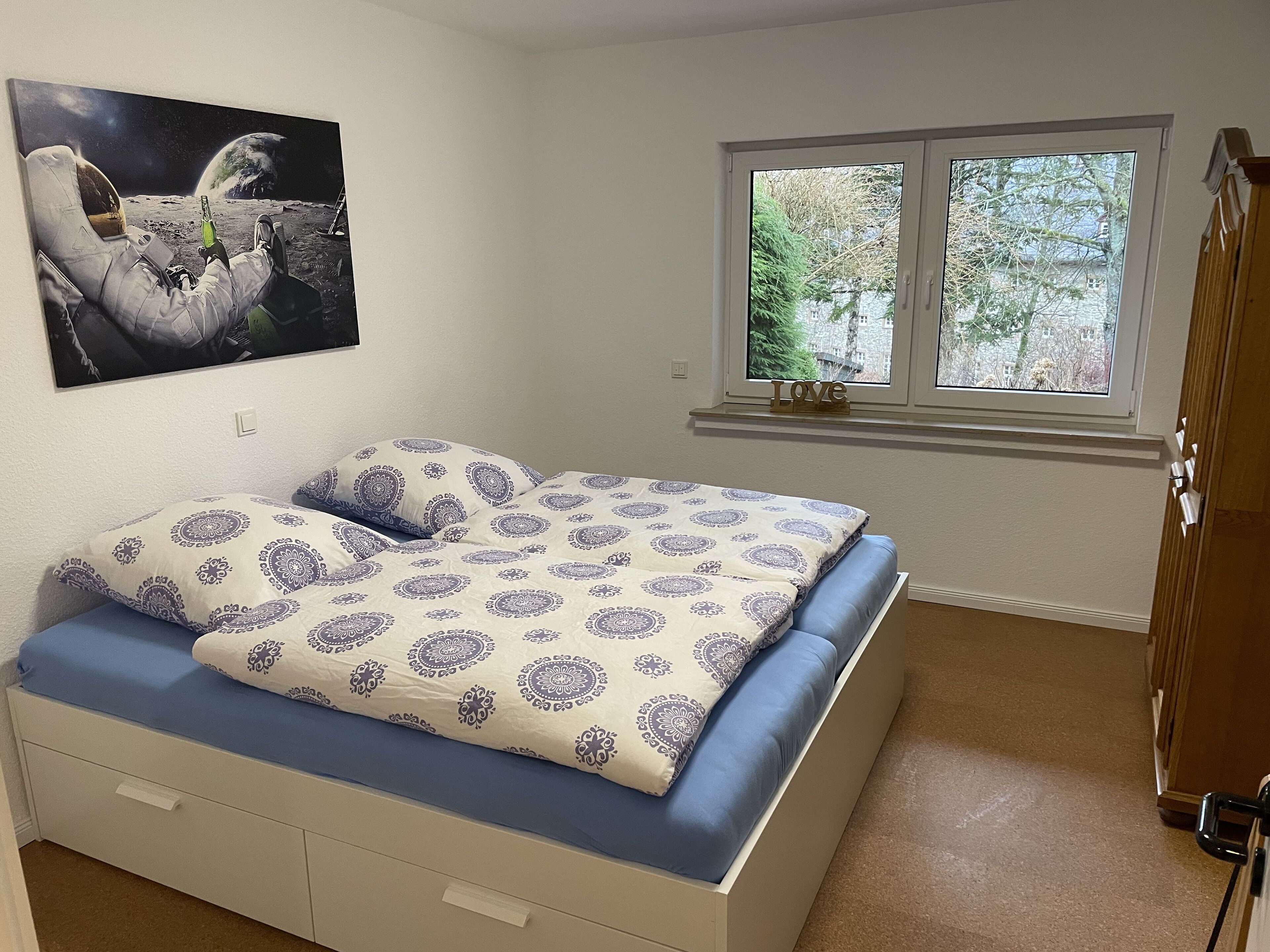 Apartment in a central yet quiet location near the forest