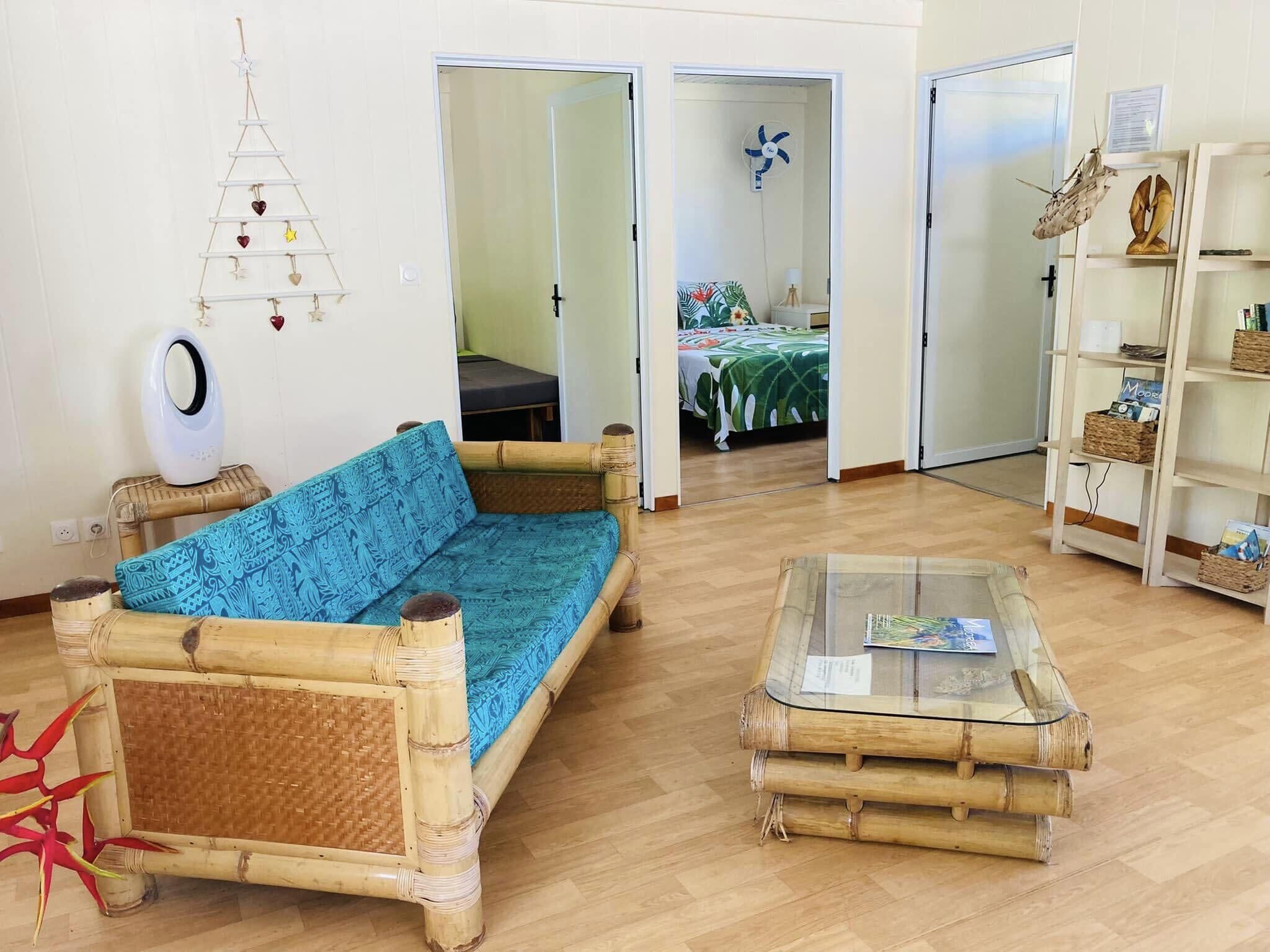 Fare Manamana iti - The Magic Mountain's bungalow - 2 bdr - 4 pers - wifi