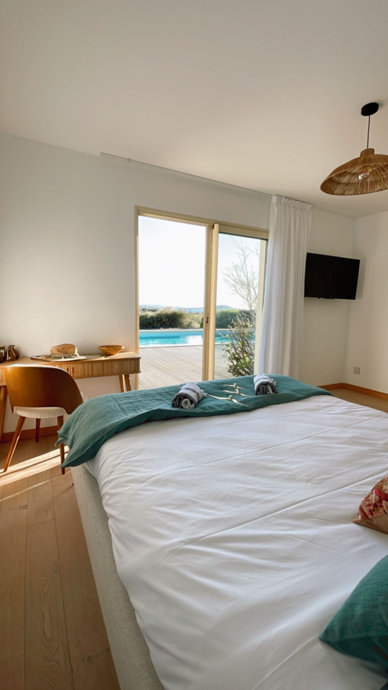 Chambre Dhôte Avec vue mer et Piscine