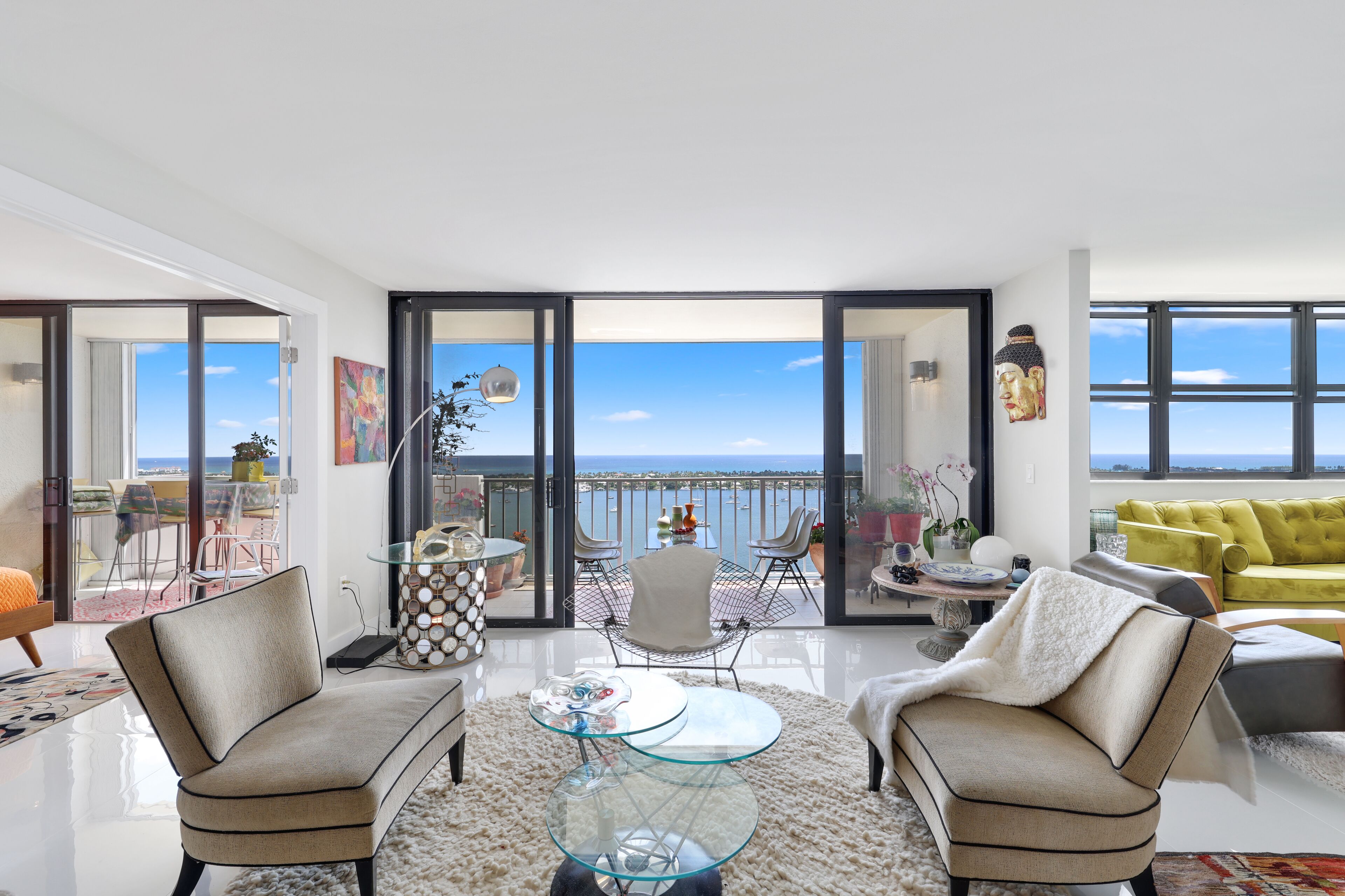 Panoramic Water Views of Palm Beach - 3 Mo Min Furnished - Check out drone video