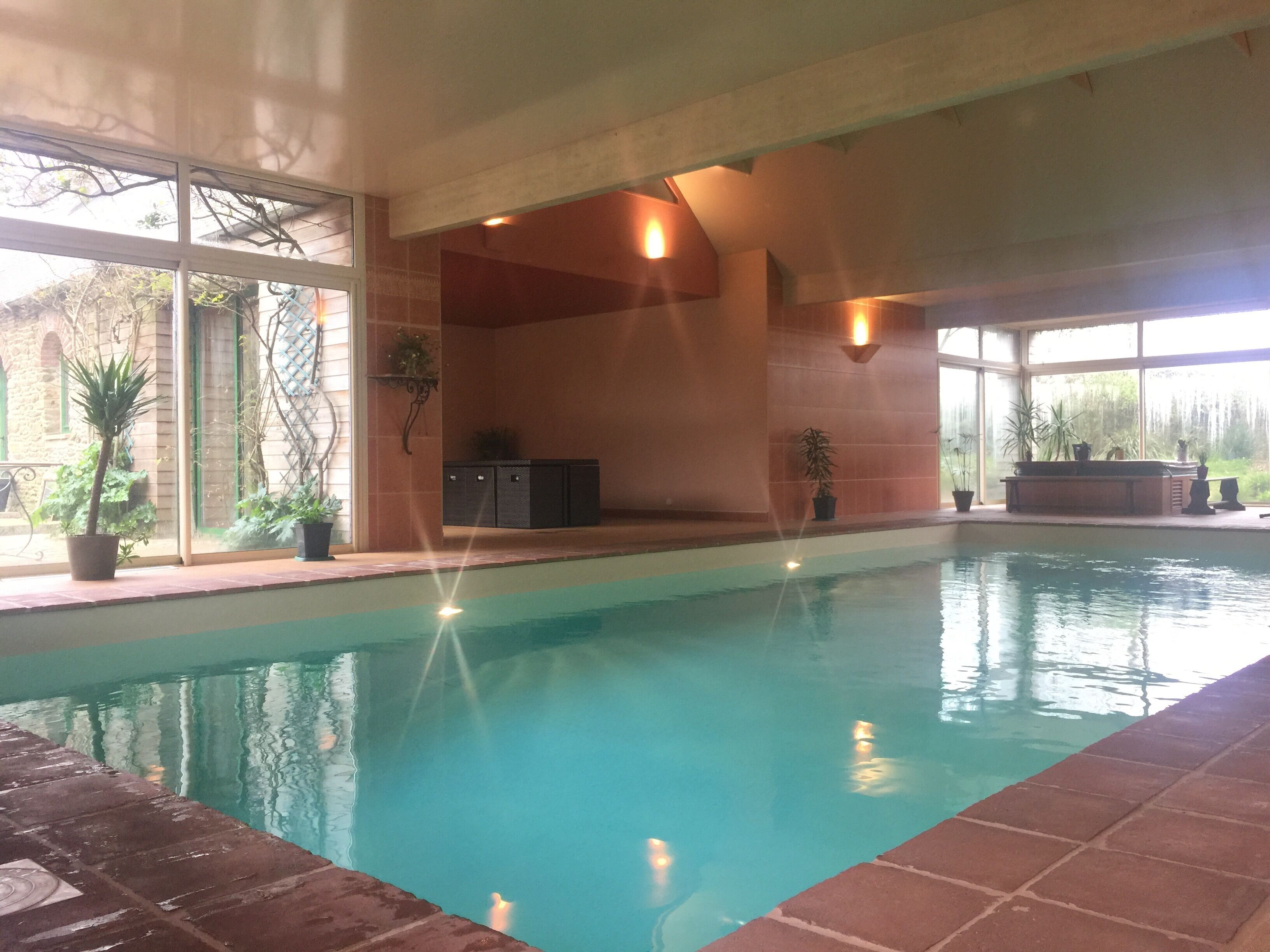 Maison à la Campagne Avec Piscine 10 Minute de la mer Très Calme