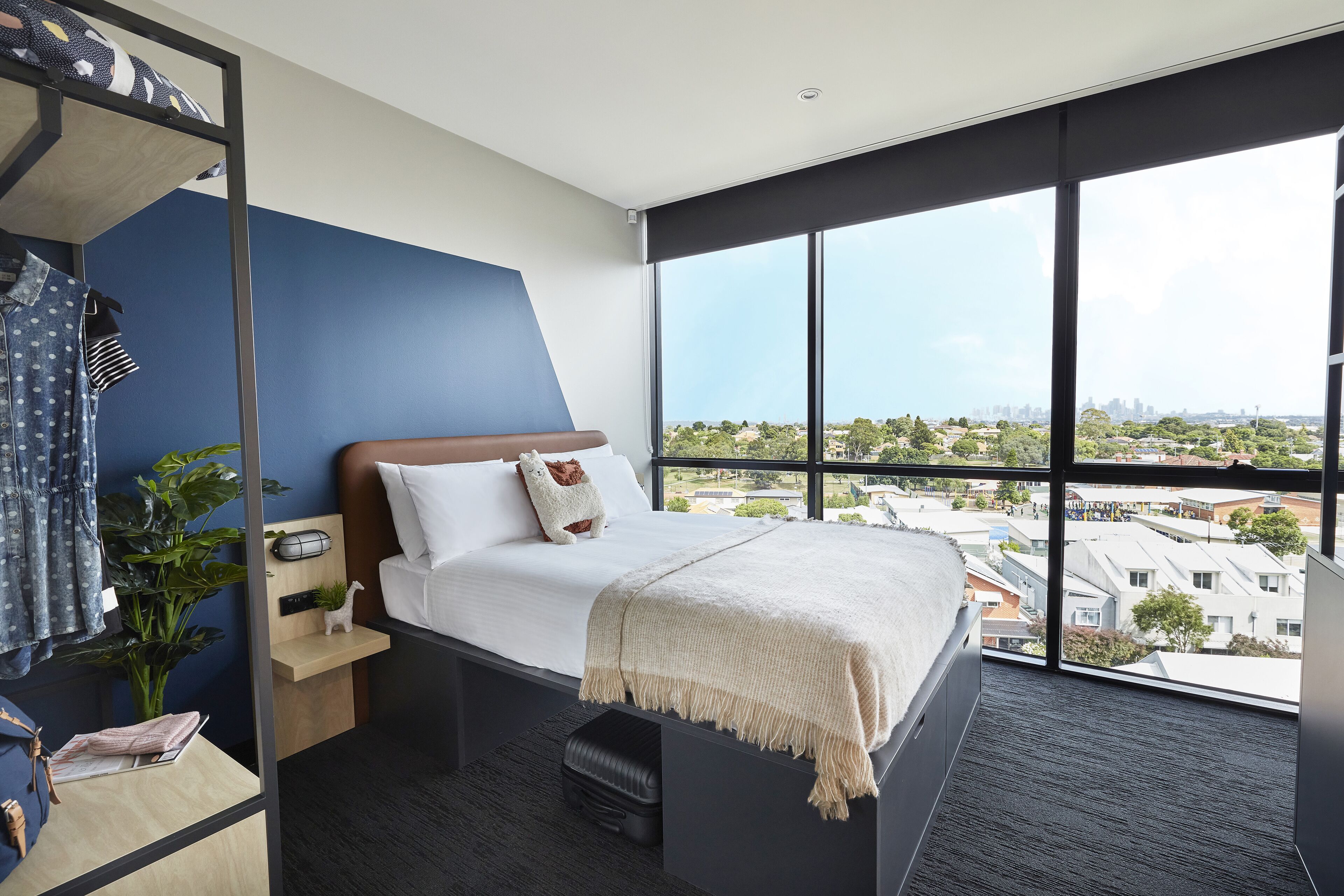 Fully Furnished Studio Rooms With Included Heated Pool and On-site Restaurant