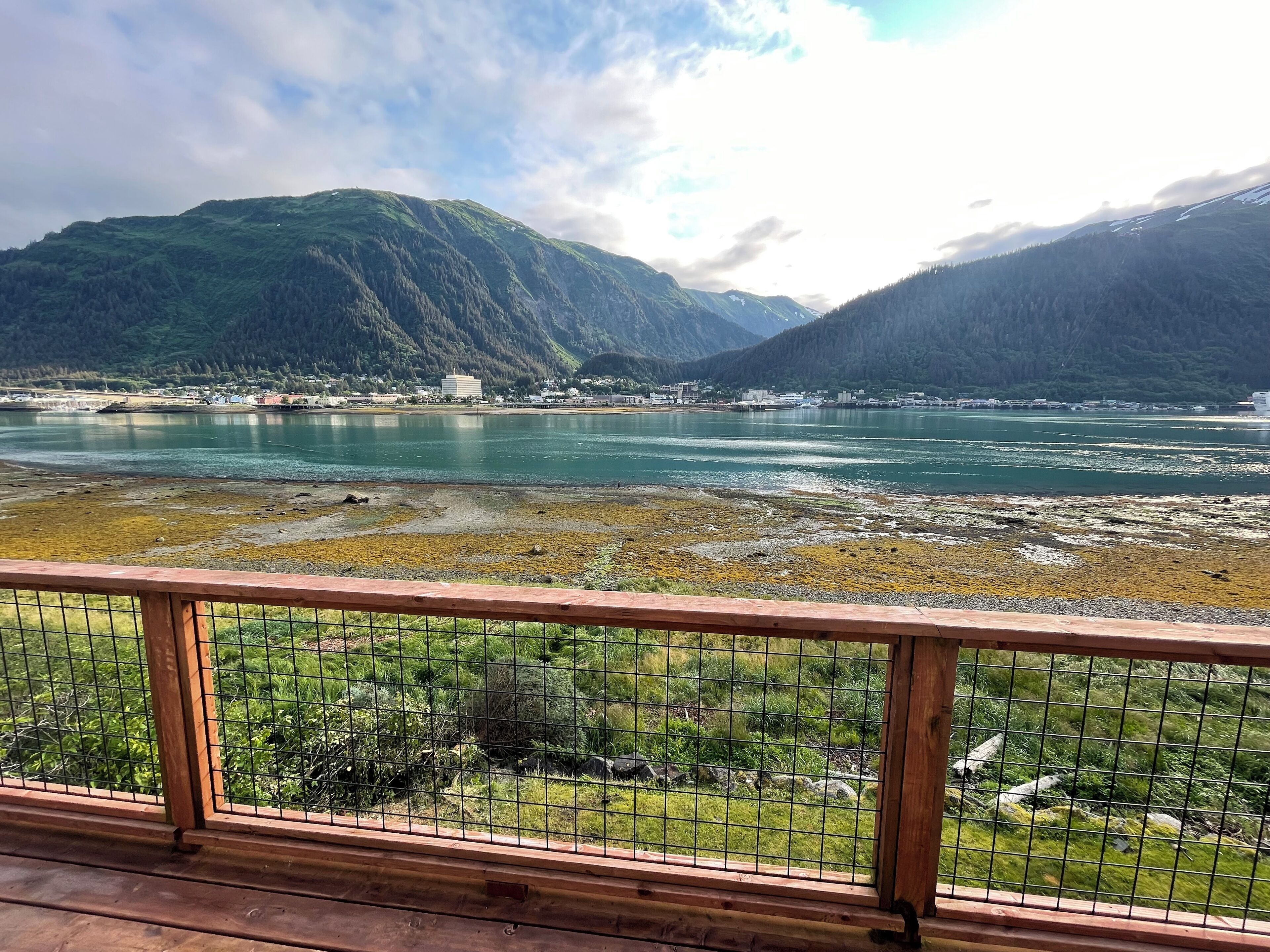 Juneau Ocean Front Retreat on Douglas Island overlooking Downtown Juneau 