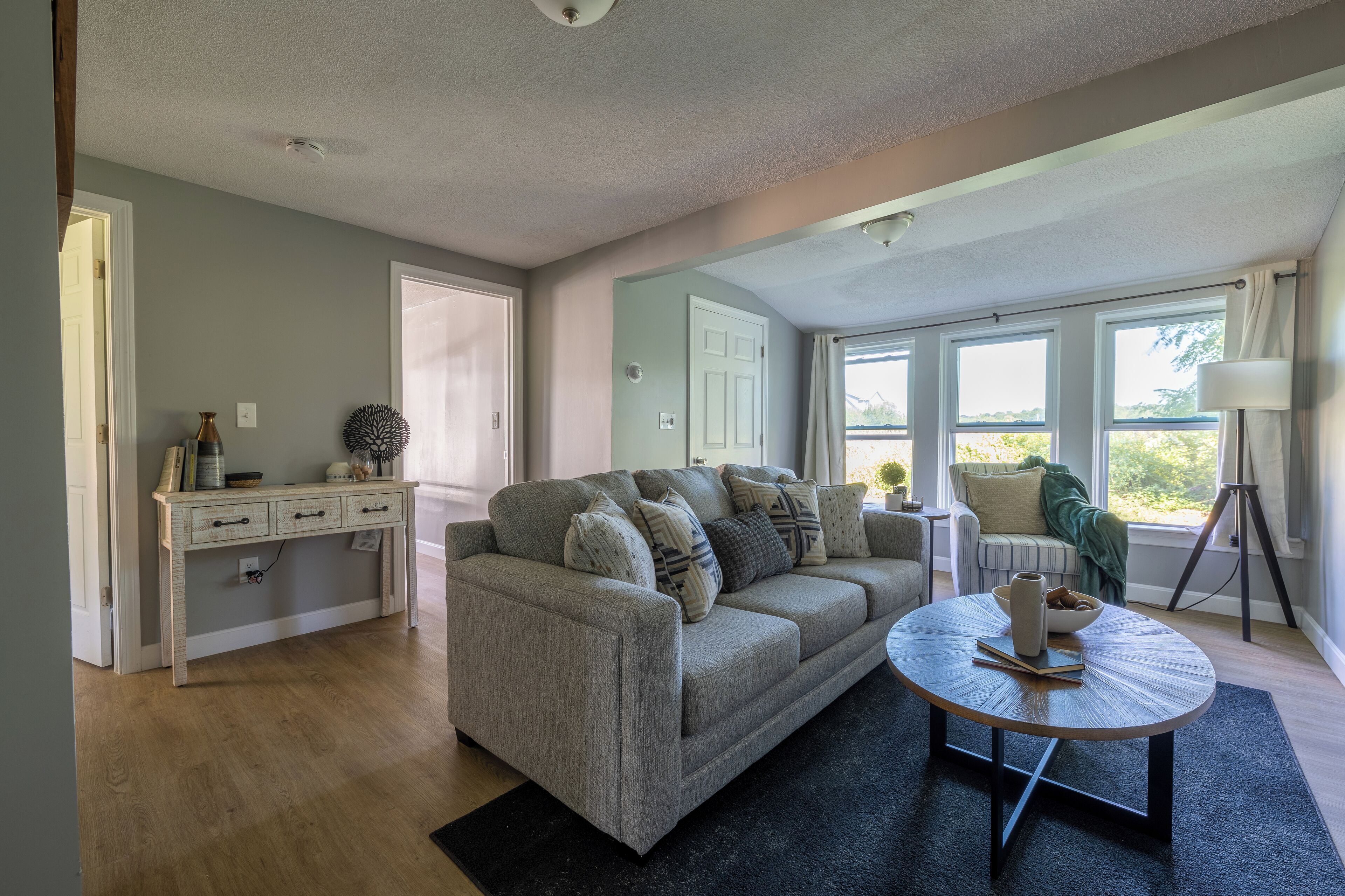 Our home boasts gorgeous views and a short walk from the beach & marina.