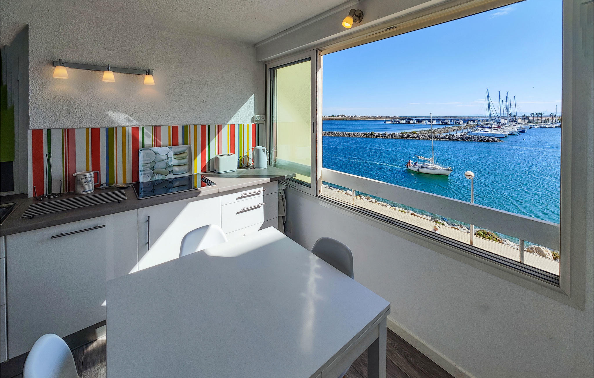 Stunning apartment in Gruissan with 1 Bedrooms