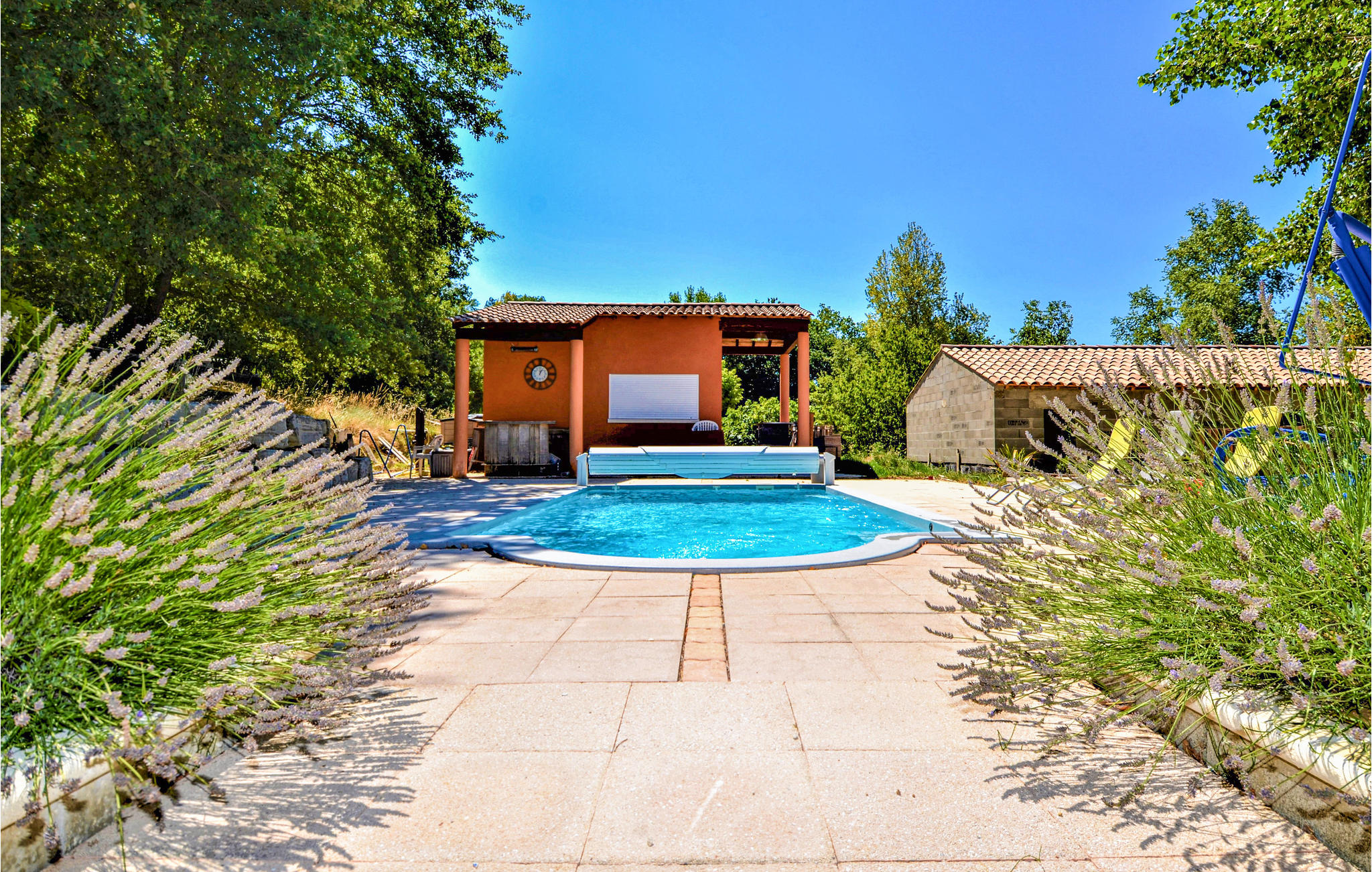 Nice home in St Just D Ardeche with Outdoor swimming pool, WiFi and 3 Bedrooms