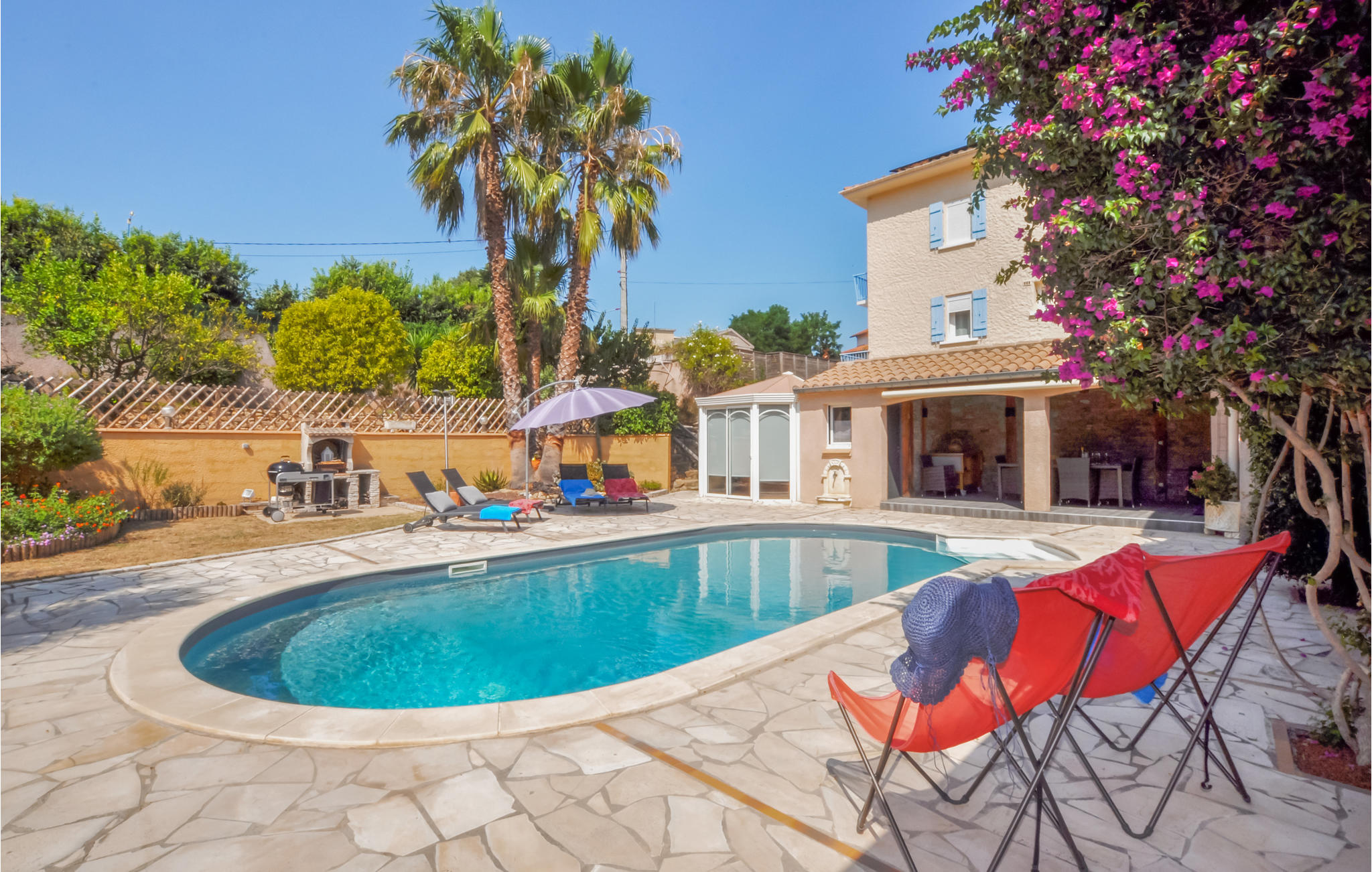 Nice home in Sorède with Outdoor swimming pool, WiFi and 4 Bedrooms
