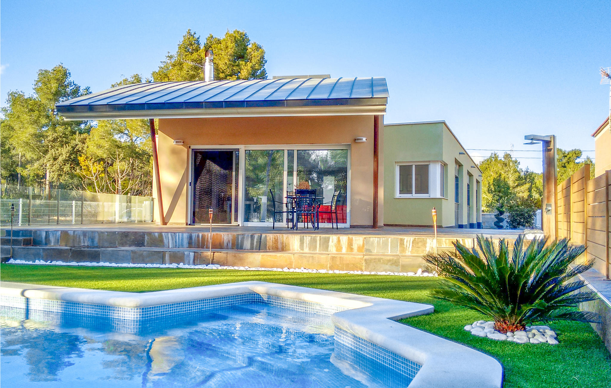 Nice home in Cabra del Camp with Outdoor swimming pool, 3 Bedrooms and Swimming pool