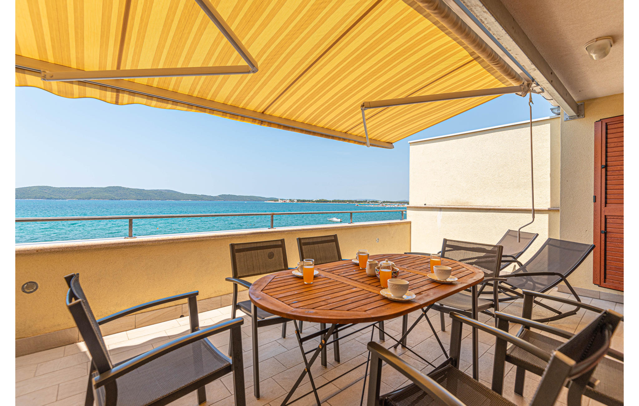 Beautiful apartment in Brodarica with WiFi and 1 Bedrooms