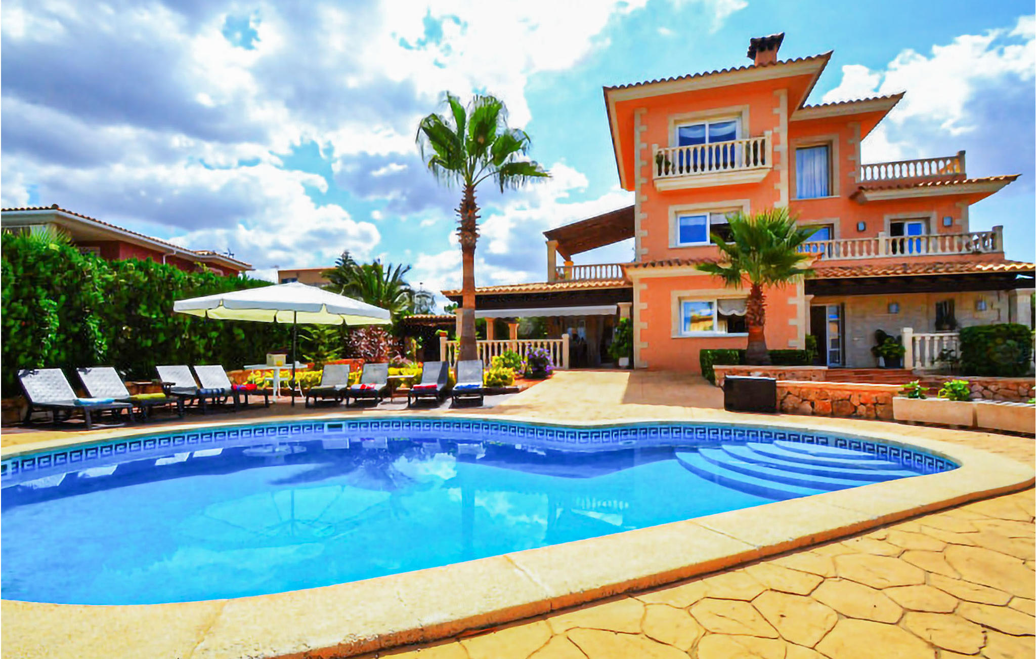 Awesome home in Llucmajor with 5 Bedrooms, WiFi and Indoor swimming pool