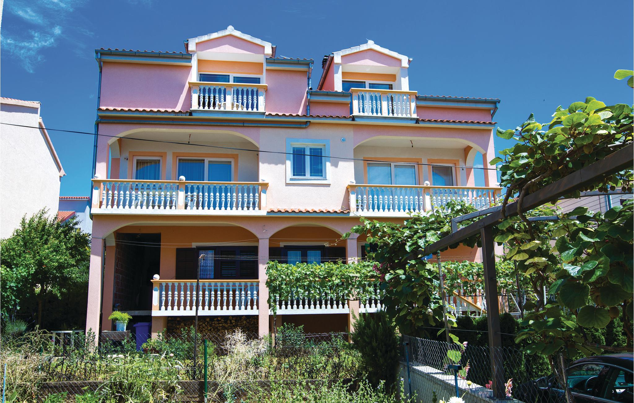Awesome apartment in Biograd with 2 Bedrooms and WiFi