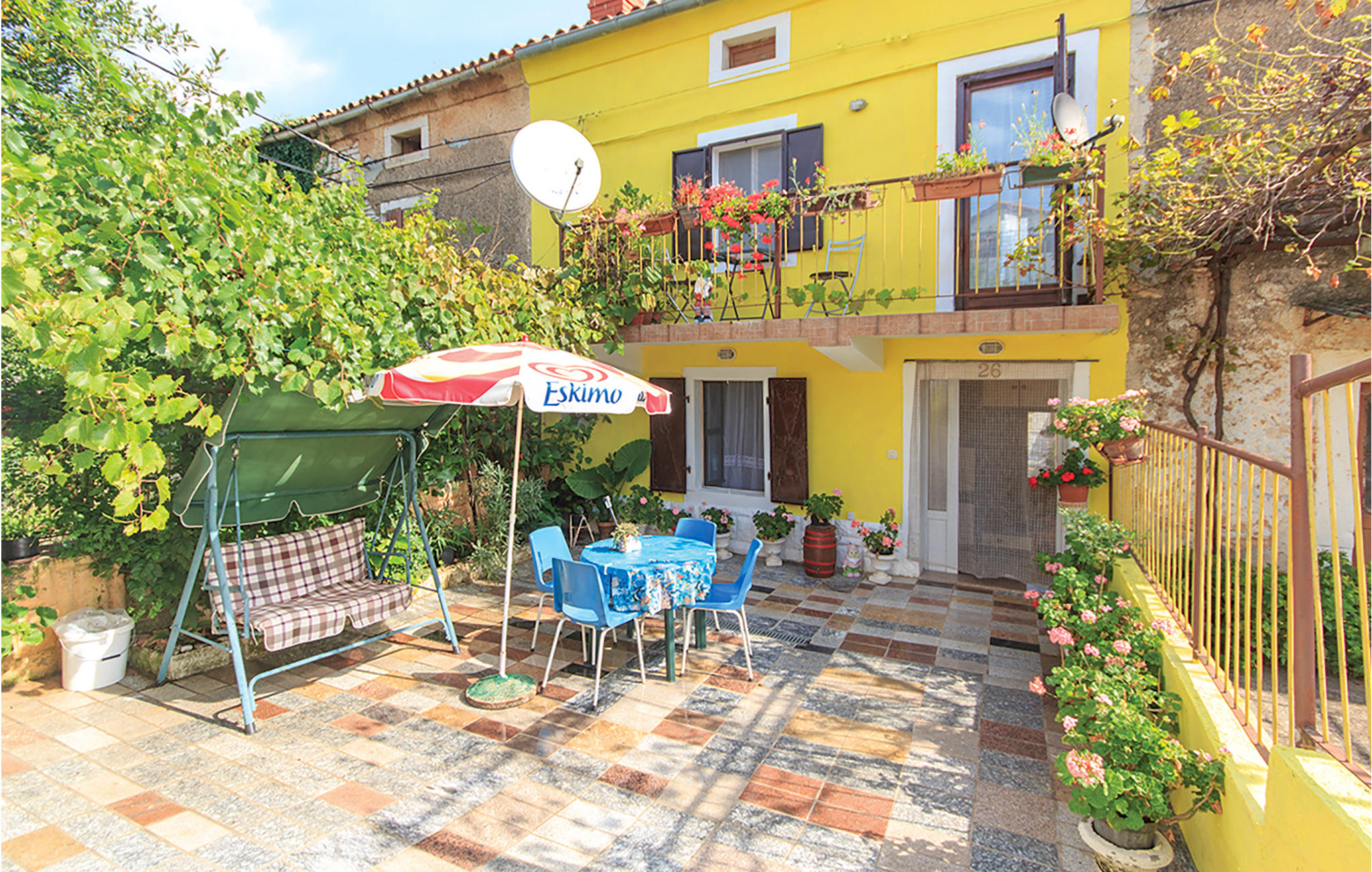 Beautiful apartment in Selo Rakalj with 1 Bedrooms and WiFi