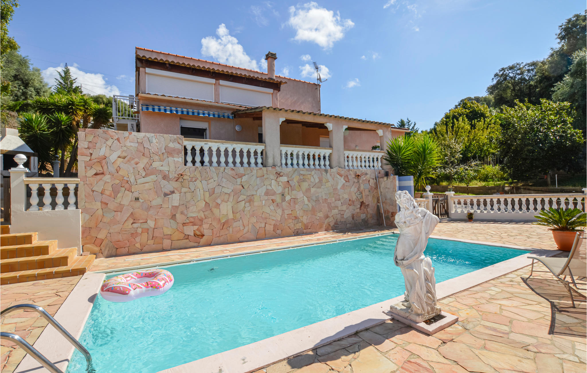 Awesome apartment in Bastelicaccia with 2 Bedrooms, Outdoor swimming pool and Swimming pool