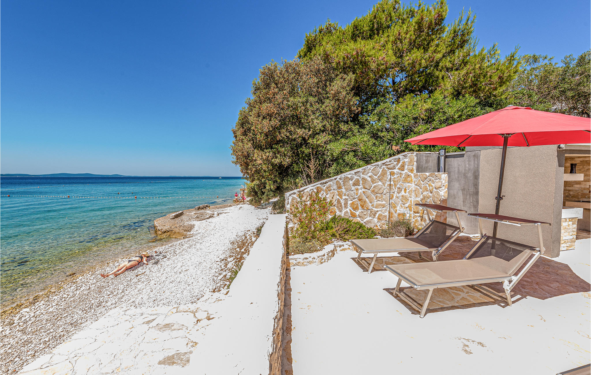 Stunning apartment in Petrcane with WiFi and 1 Bedrooms