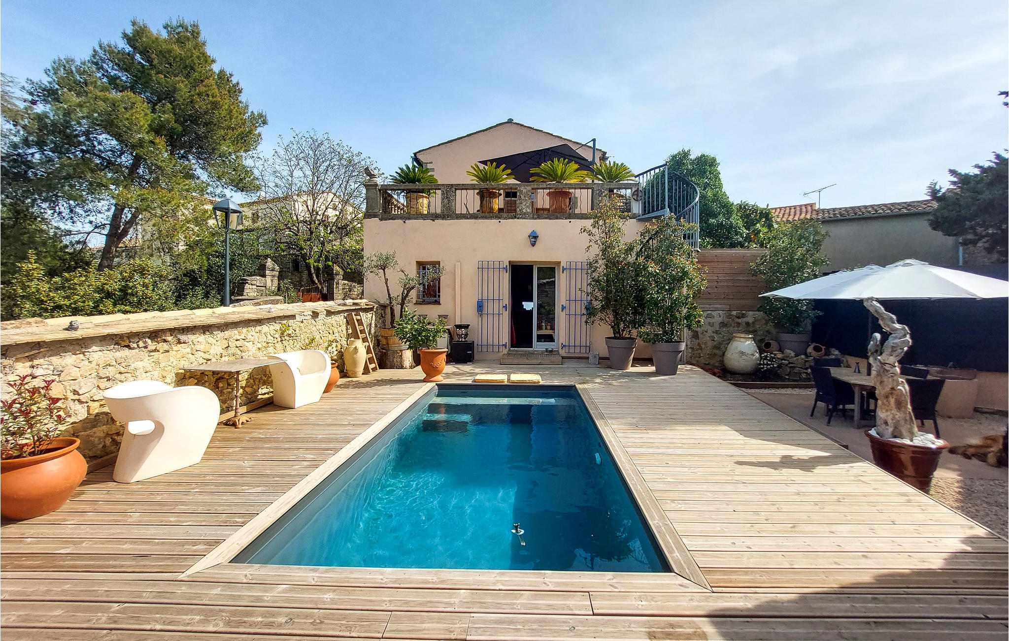 Amazing home in Murviel Les Montpellie with Outdoor swimming pool, WiFi and 3 Bedrooms