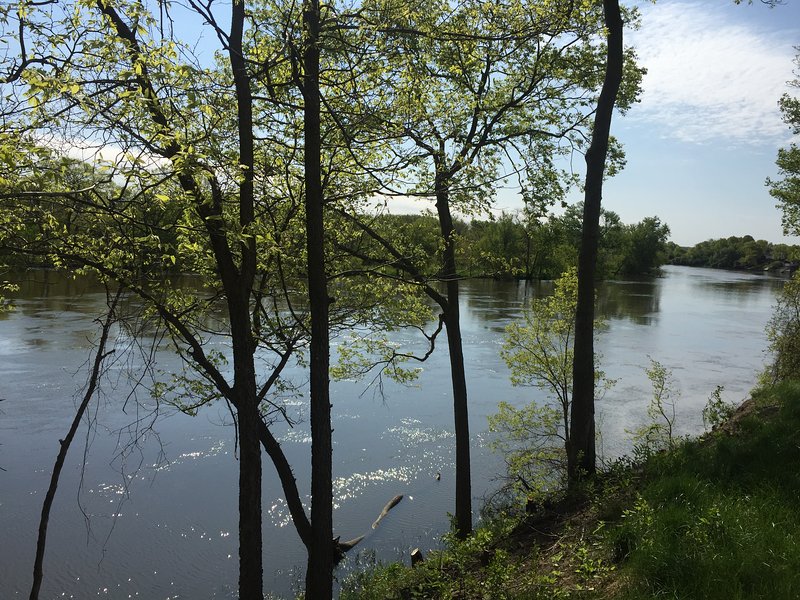 Executive master suite directly on river. Completely private. With jacuzzi.