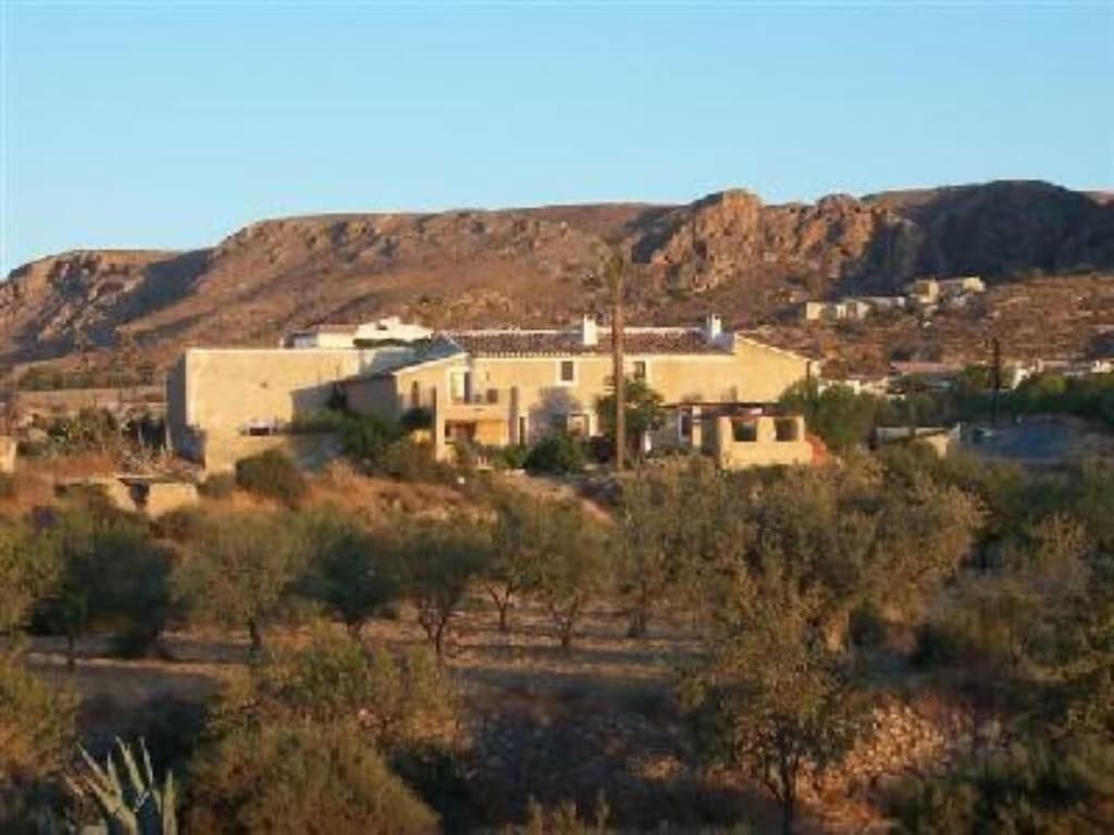 Character house between sea and mountain