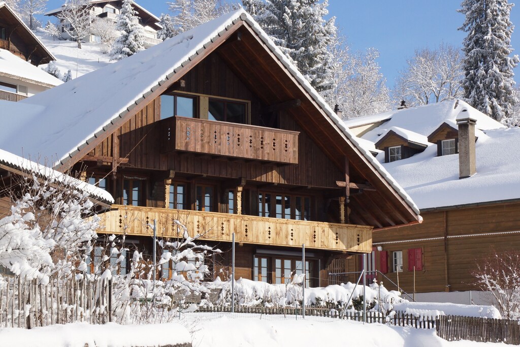 Spacious penthouse with stunning mountain and lake views: Ackaert - Top of Thun