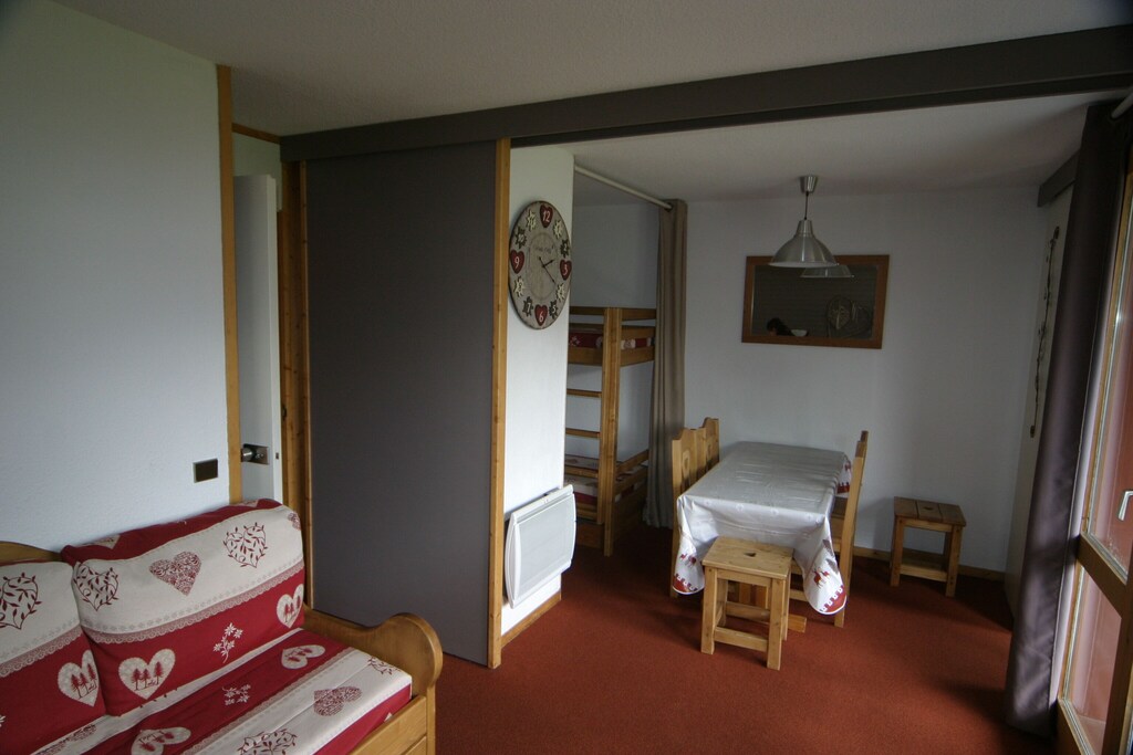 A BellePlagne - Beryl. Studio of 28 m² - 5/6 pers. Completely renovated in 2013