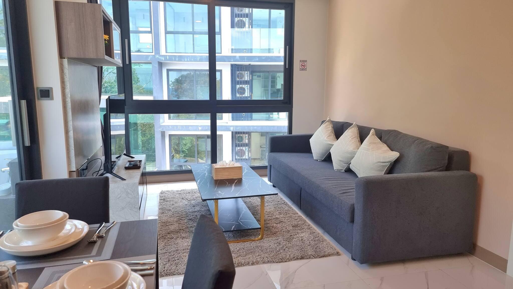 B504-partial Seaview Top Floor 1br  Ao Nang Beach