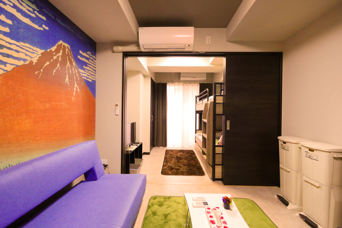 B27 Private apt. 5mins walk to Sta. w/ wifi.