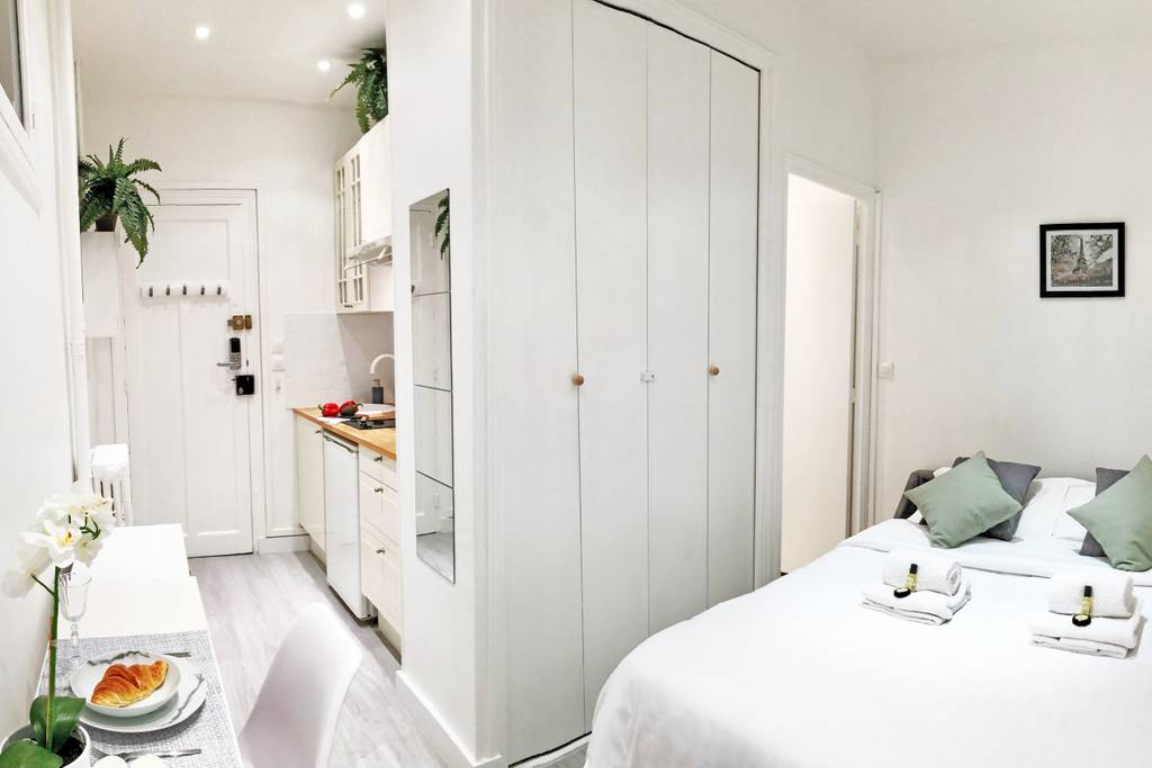 Modern studio near Eiffel Tower and Bir-Hakeim